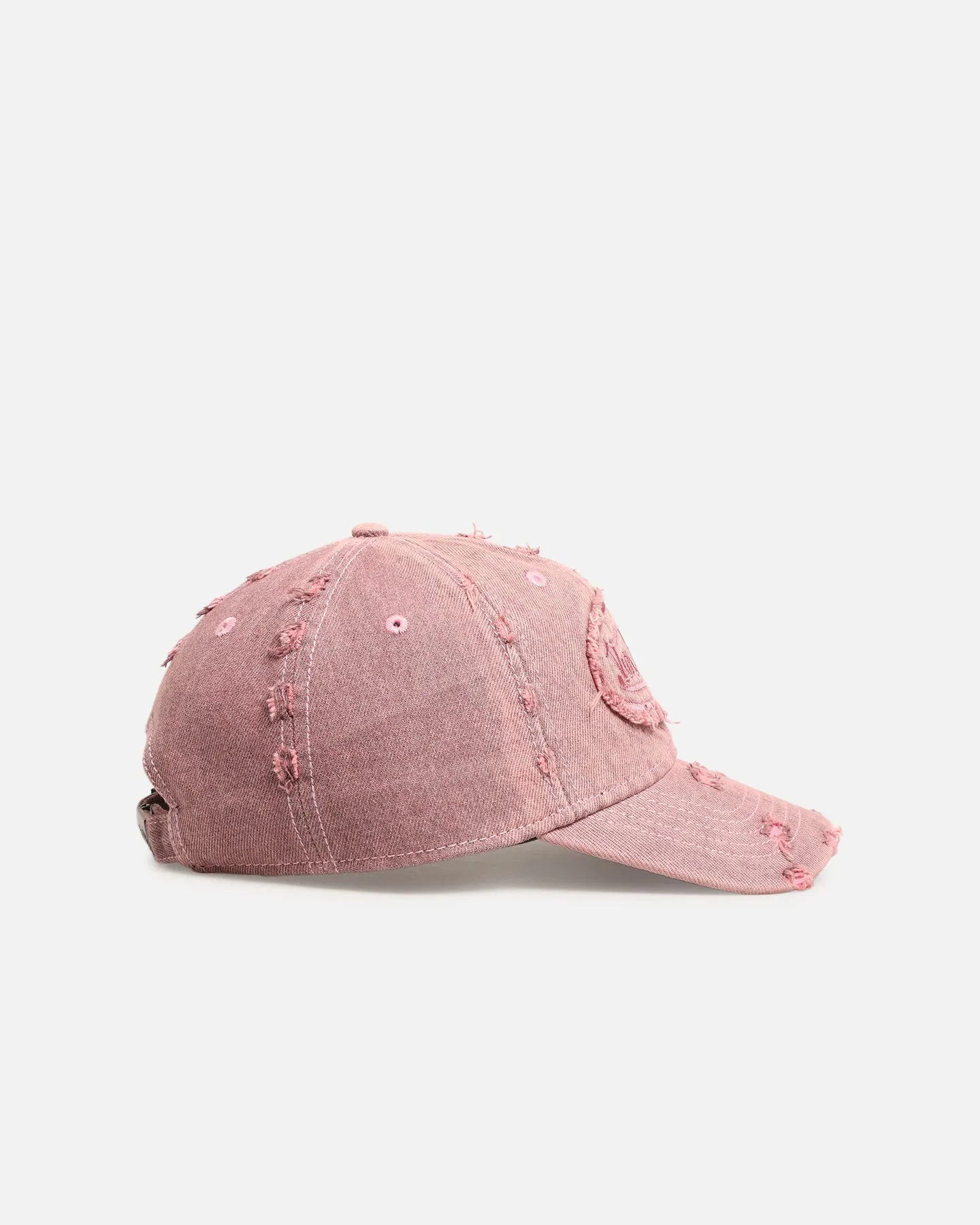 Von Dutch Overdye Wash Dad Strapback Cap Pink sold by Culture Kings product image thumbnail 3