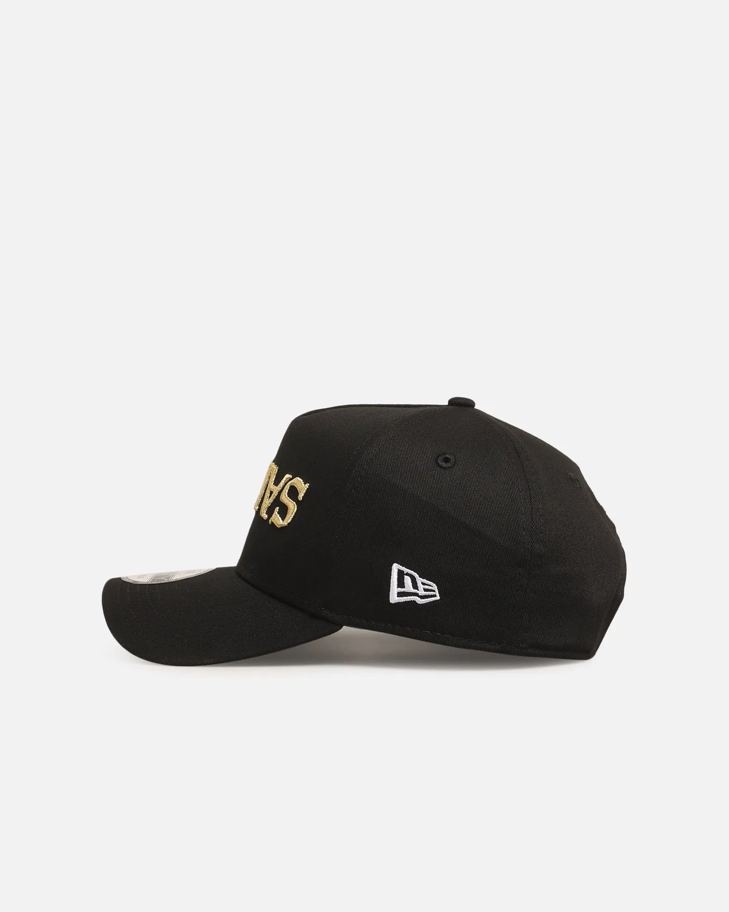 New Era New Orleans Saints 'Upside Down Logo' 9FORTY A-Frame Snapback Black sold by Culture Kings product image thumbnail 4