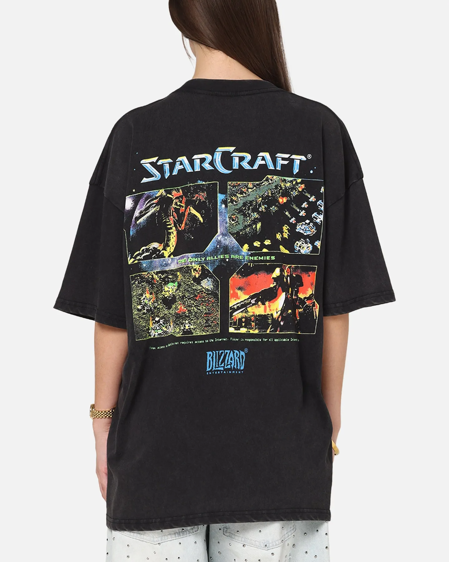 73Studio X Starcraft '98 Cover Heavy T-Shirt Black Wash sold by Culture Kings product image thumbnail 2