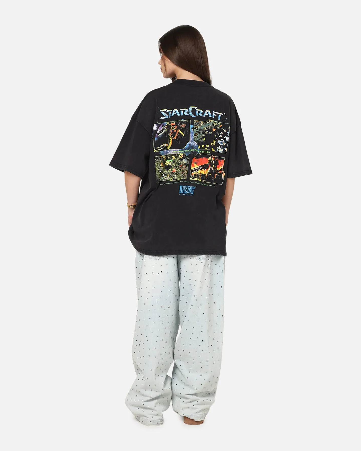 73Studio X Starcraft '98 Cover Heavy T-Shirt Black Wash sold by Culture Kings product image thumbnail 4