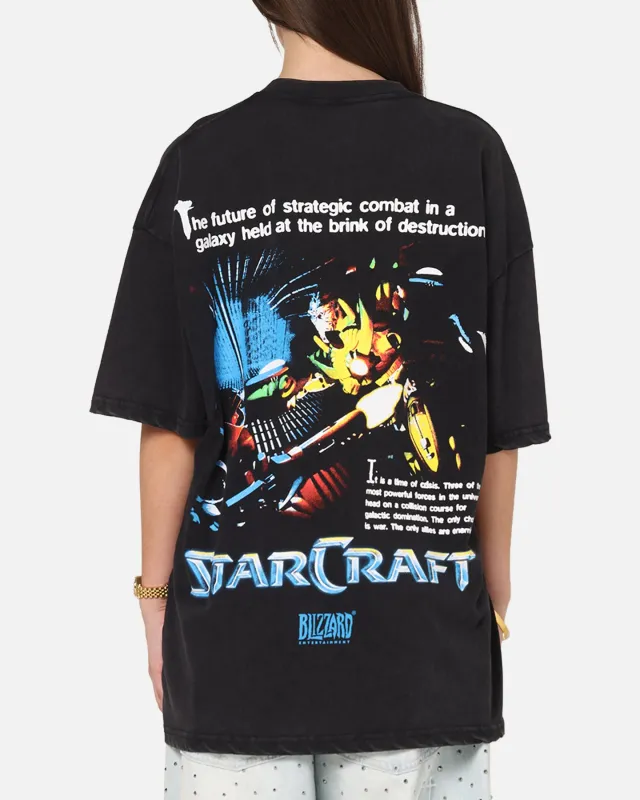 73Studio X Starcraft '98 Factions Heavy T-Shirt Black Wash sold by Culture Kings
