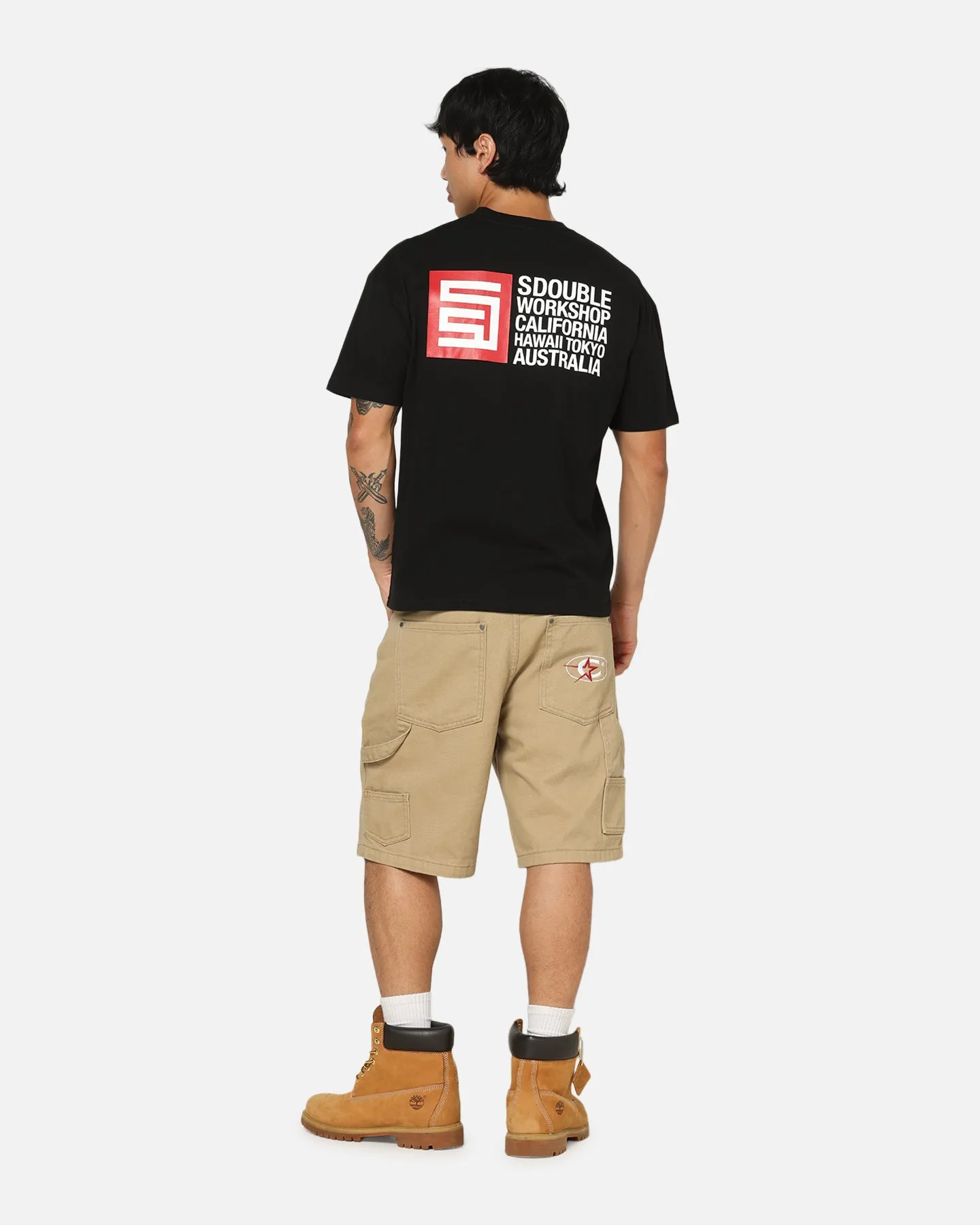 S Double City Cube T-Shirt Black sold by Culture Kings product image thumbnail 3