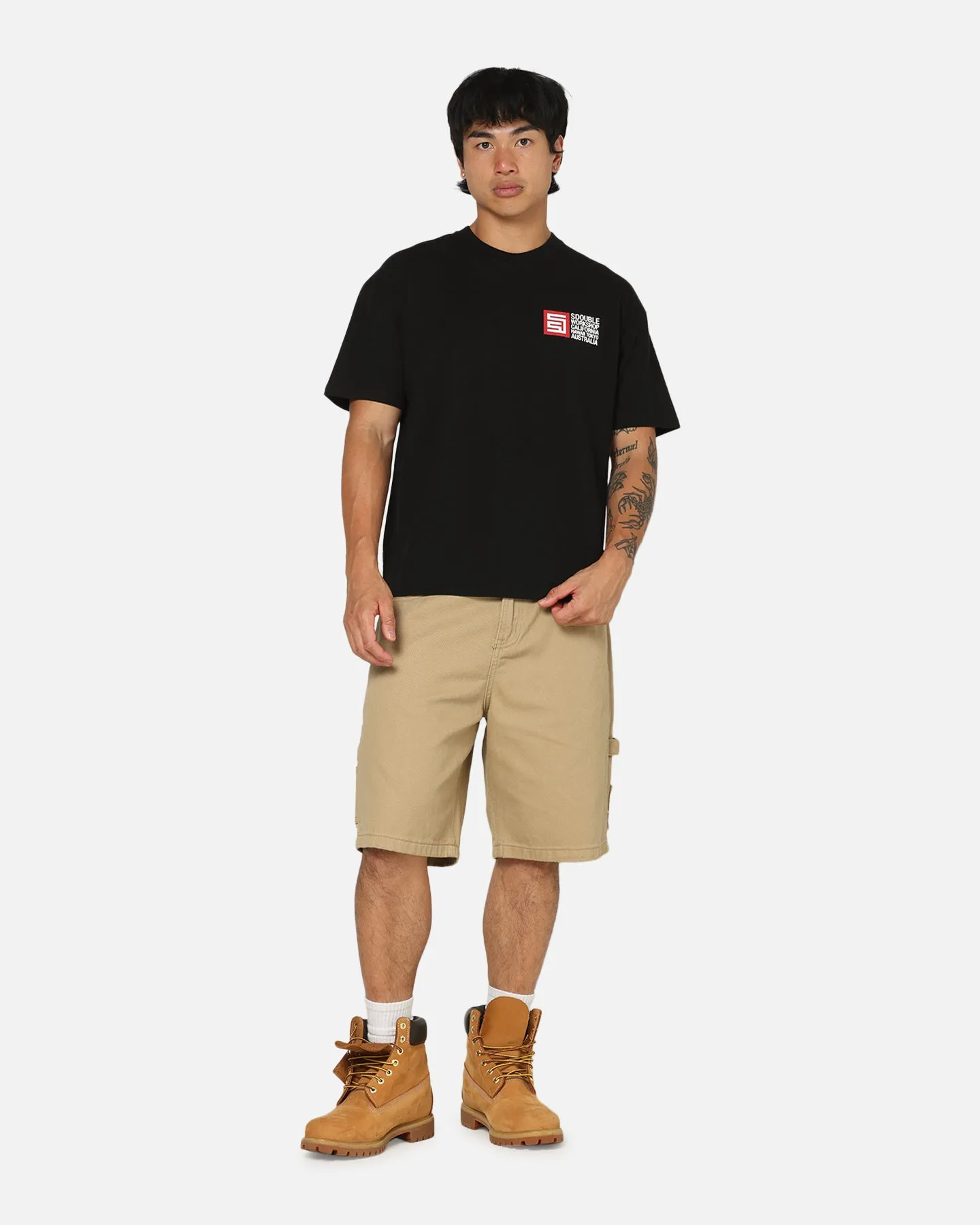 S Double City Cube T-Shirt Black sold by Culture Kings product image thumbnail 4