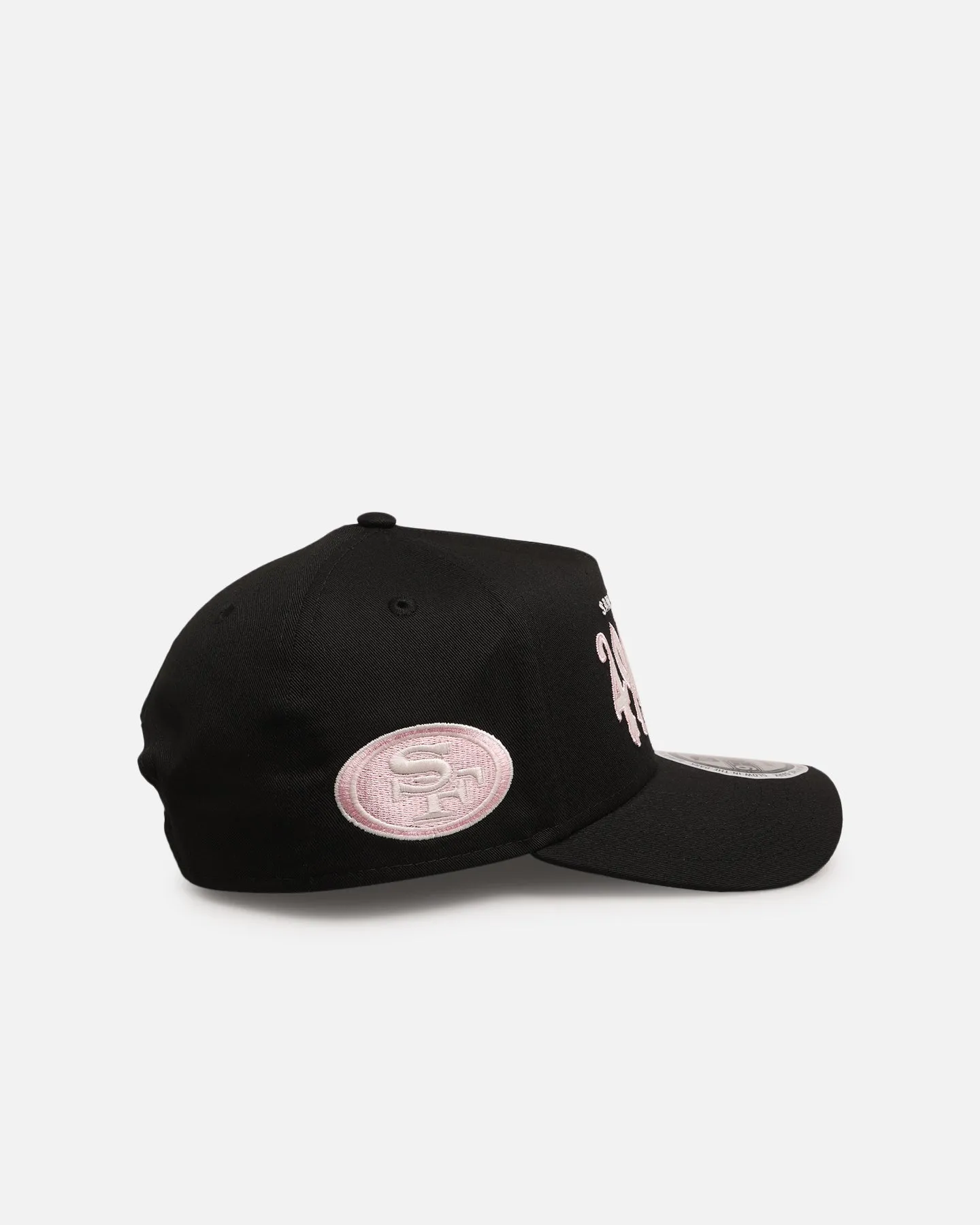 New Era San Francisco 49ers 'Drip Glow Script' 9FORTY A-Frame Snapback Black/Pink sold by Culture Kings product image thumbnail 3