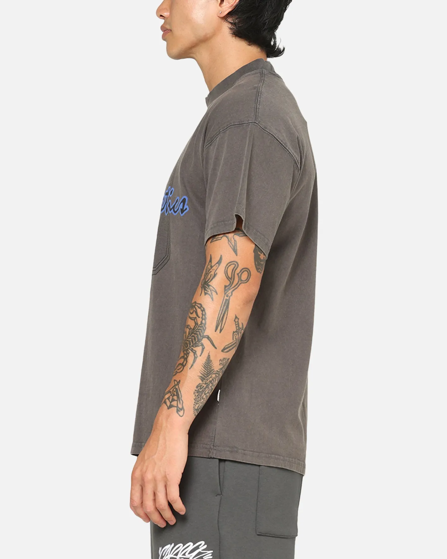 Carre Athletics T-Shirt Vintage Charcoal sold by Culture Kings product image thumbnail 5