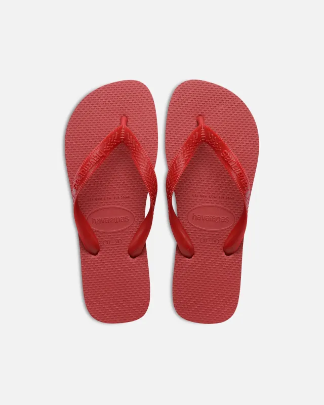 Havaianas Top Thongs Red sold by Culture Kings