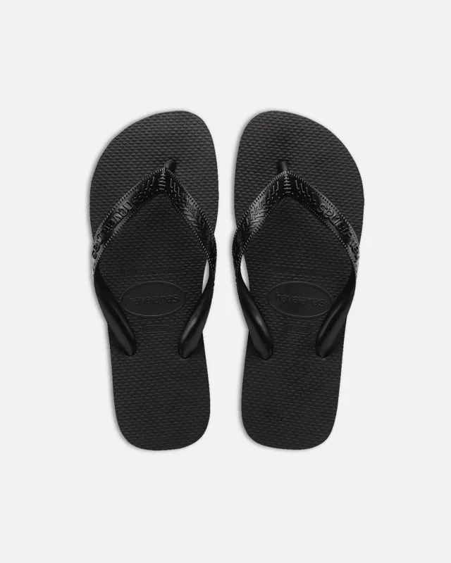 Havaianas Top Thongs Black sold by Culture Kings