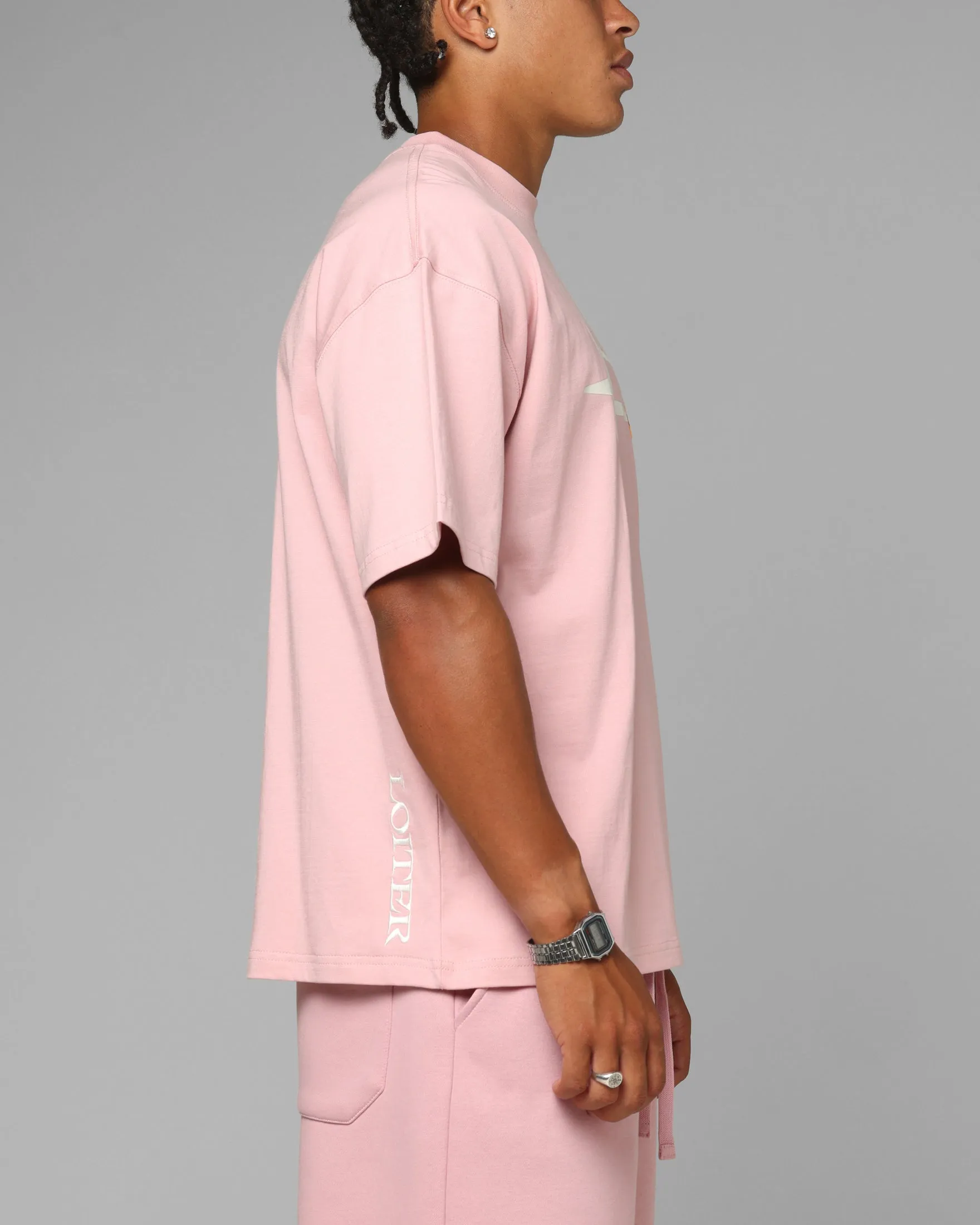 Loiter Hybrid Premium T-Shirt Dusty Pink sold by Culture Kings product image thumbnail 4