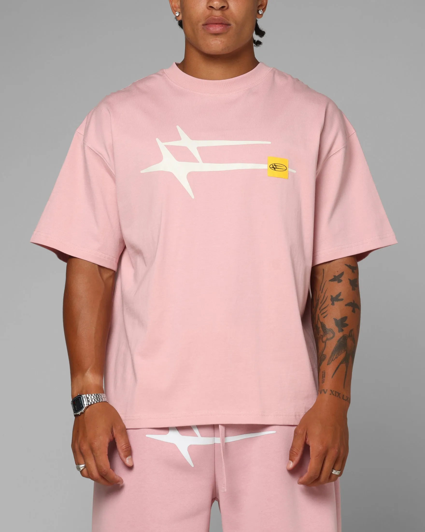 Loiter Hybrid Premium T-Shirt Dusty Pink sold by Culture Kings