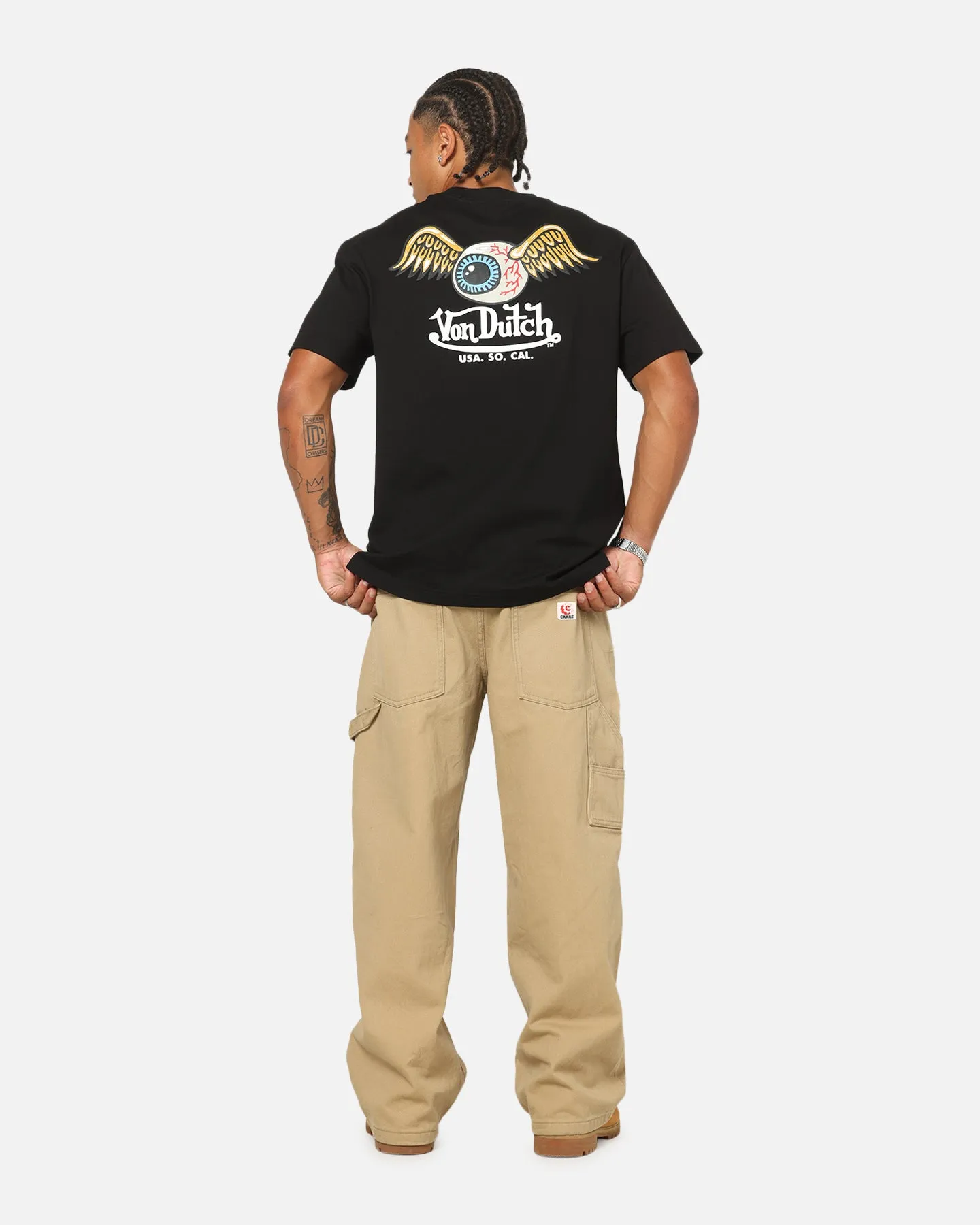 Von Dutch Flying Eyeball T-Shirt Black sold by Culture Kings product image thumbnail 3