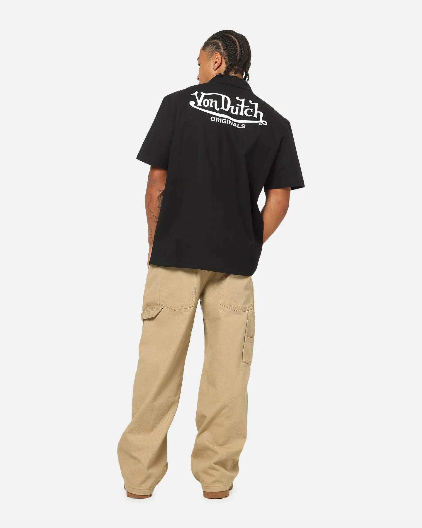 Von Dutch Button Up Shirt Black sold by Culture Kings product image thumbnail 3