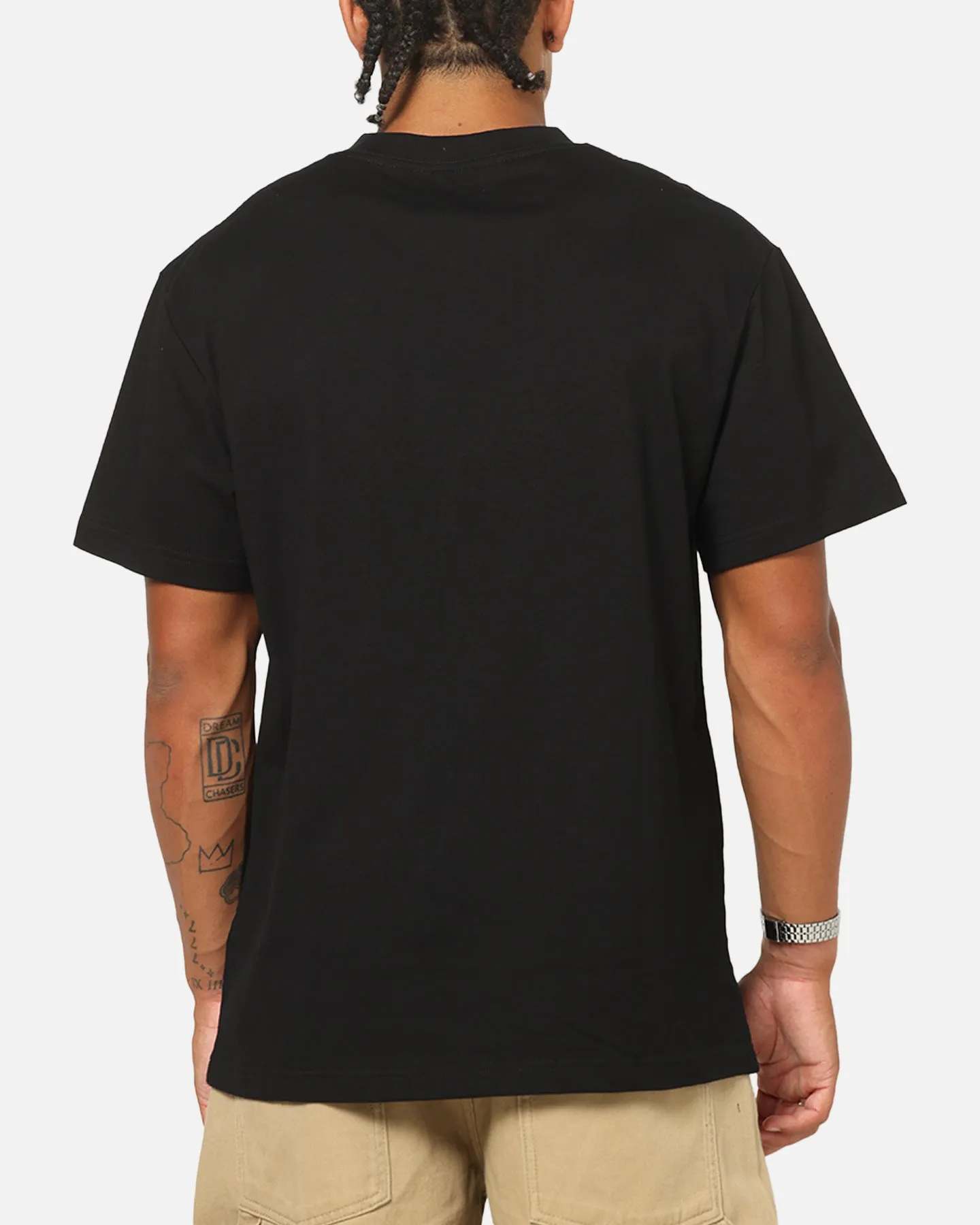 Von Dutch Distressed Embroidered Patch T-Shirt Black sold by Culture Kings product image thumbnail 3