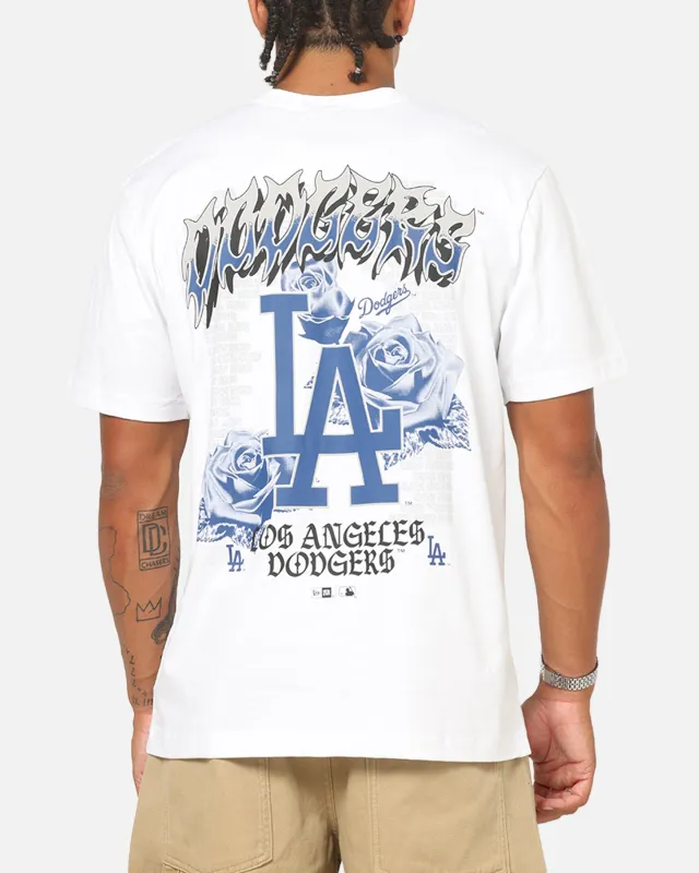 New Era Los Angeles Dodgers Rose Oversized T-Shirt White sold by Culture Kings
