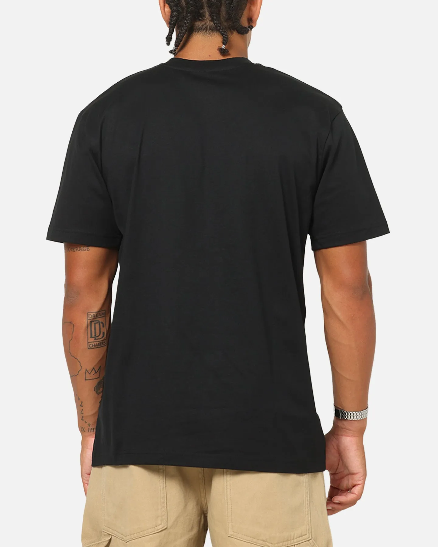 New Era Boston Celtics Gothic Oversized T-Shirt Black sold by Culture Kings product image thumbnail 3