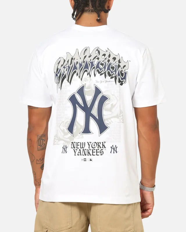 New Era New York Yankees Rose Oversized T-Shirt White sold by Culture Kings