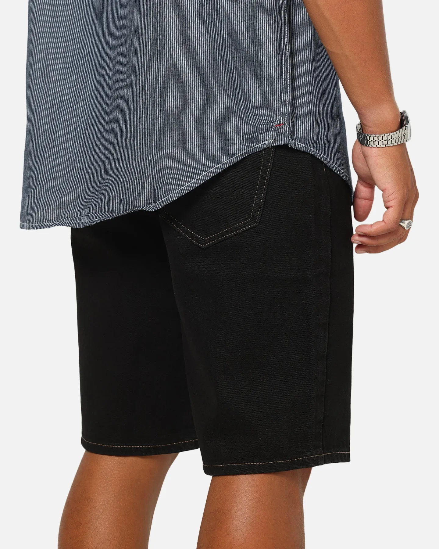 S Double Denim Standard Shorts Raw sold by Culture Kings product image thumbnail 3