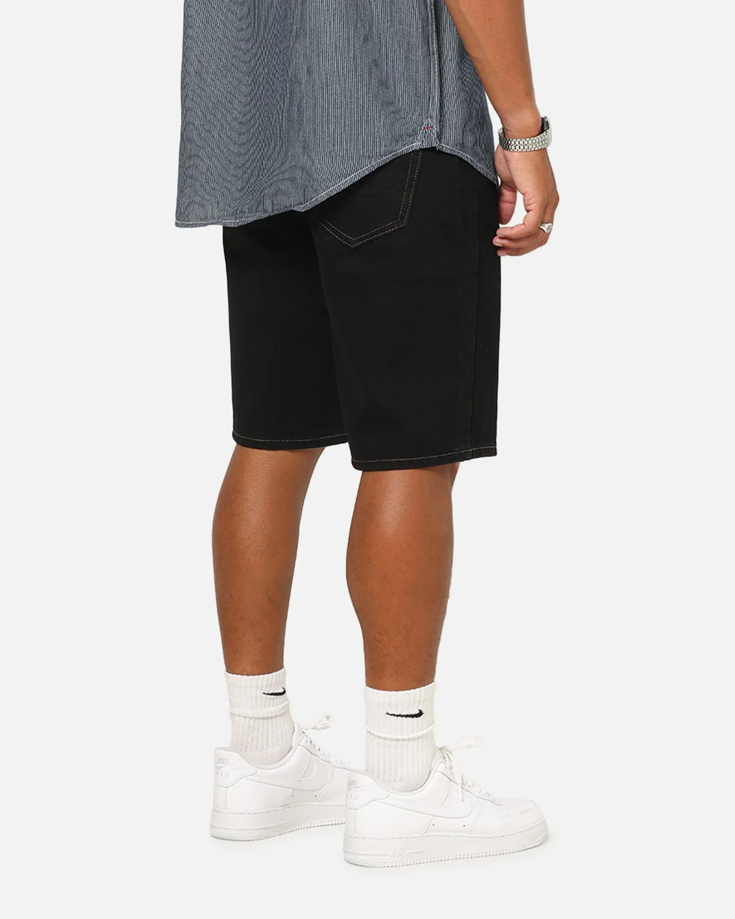 S Double Denim Standard Shorts Raw sold by Culture Kings product image thumbnail 5