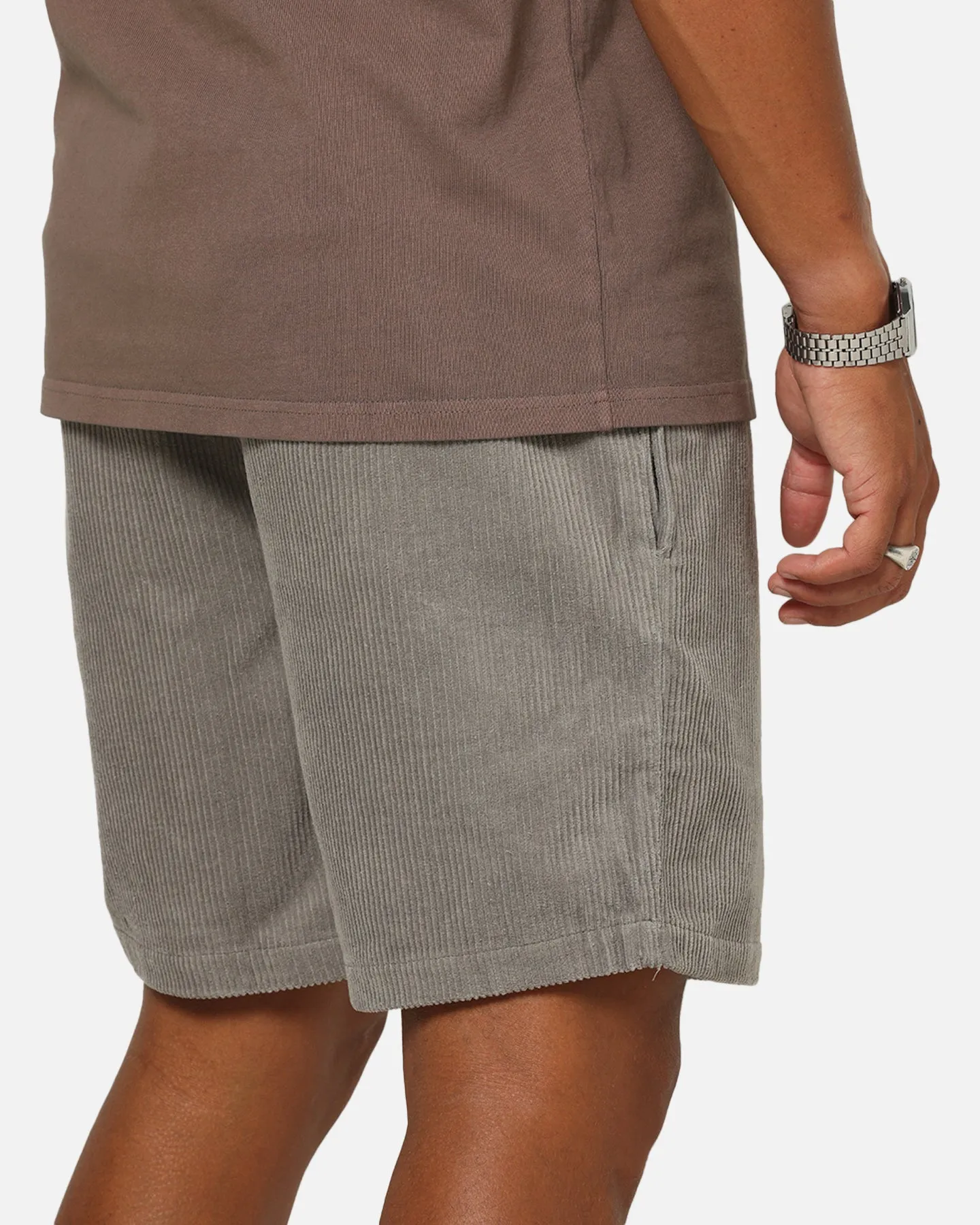 X-Large 91 Wide Corduroy Beach Shorts Pigment Grey sold by Culture Kings product image thumbnail 4