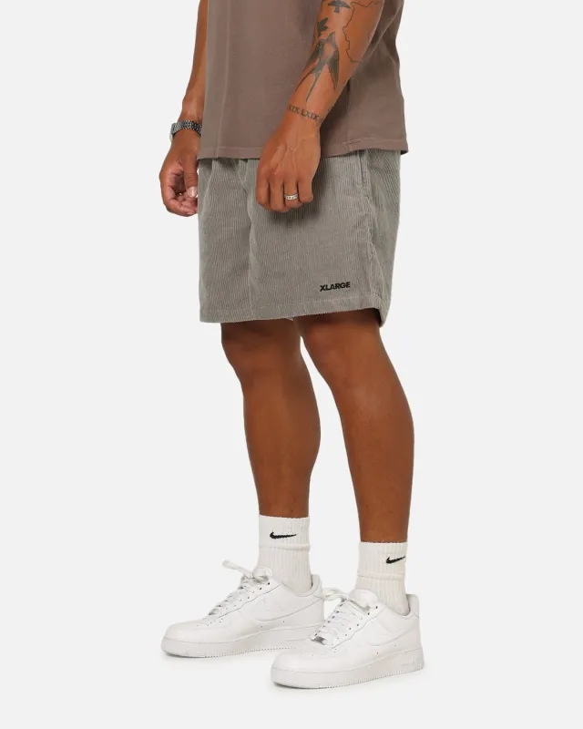 X-Large 91 Wide Corduroy Beach Shorts Pigment Grey sold by Culture Kings