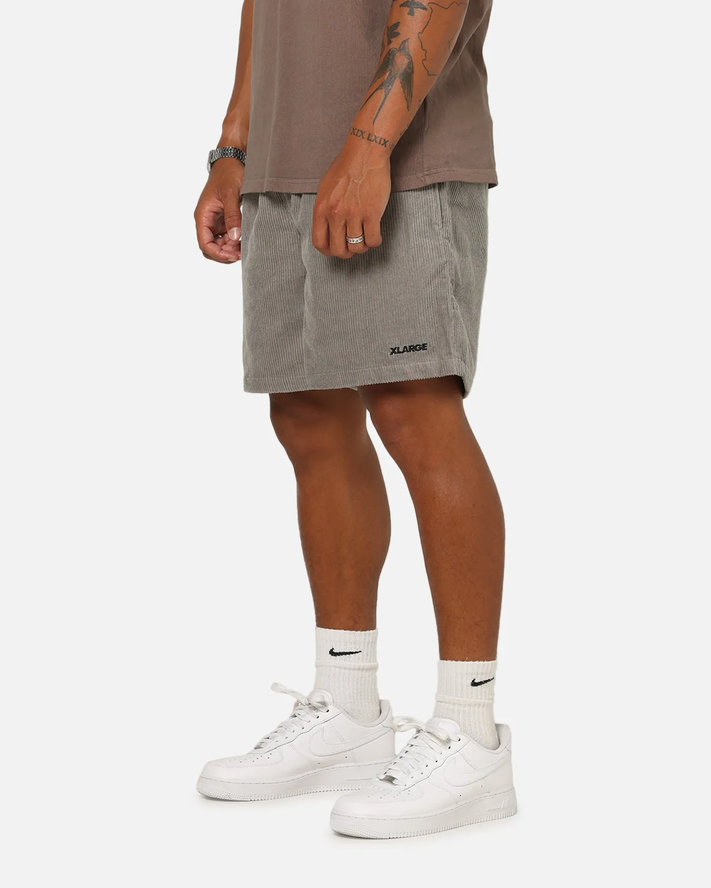 X-Large 91 Wide Corduroy Beach Shorts Pigment Grey sold by Culture Kings