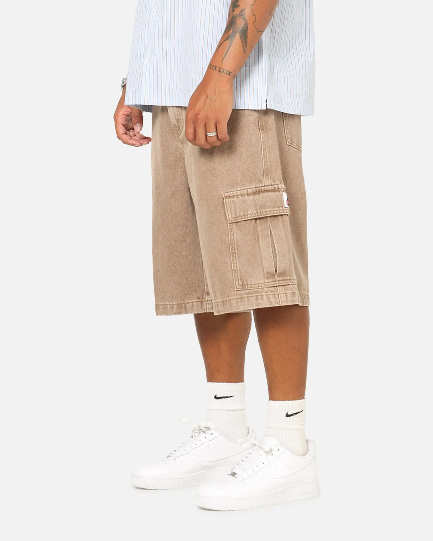 X-Large Baggy Cargo Denim 91 Shorts Smoke sold by Culture Kings product image thumbnail 5
