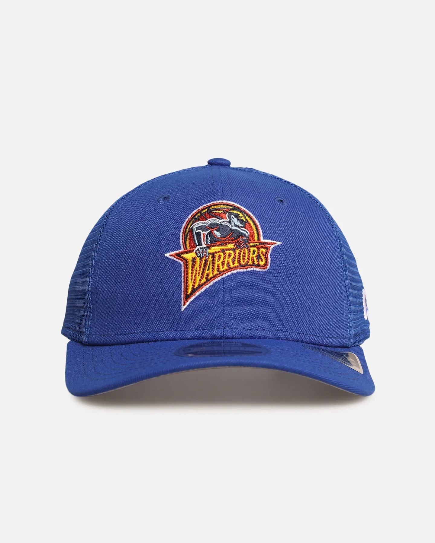 New Era Golden State Warriors 'HWC' 9SEVENTY Trucker Stretch Snapback Medium Blue sold by Culture Kings
