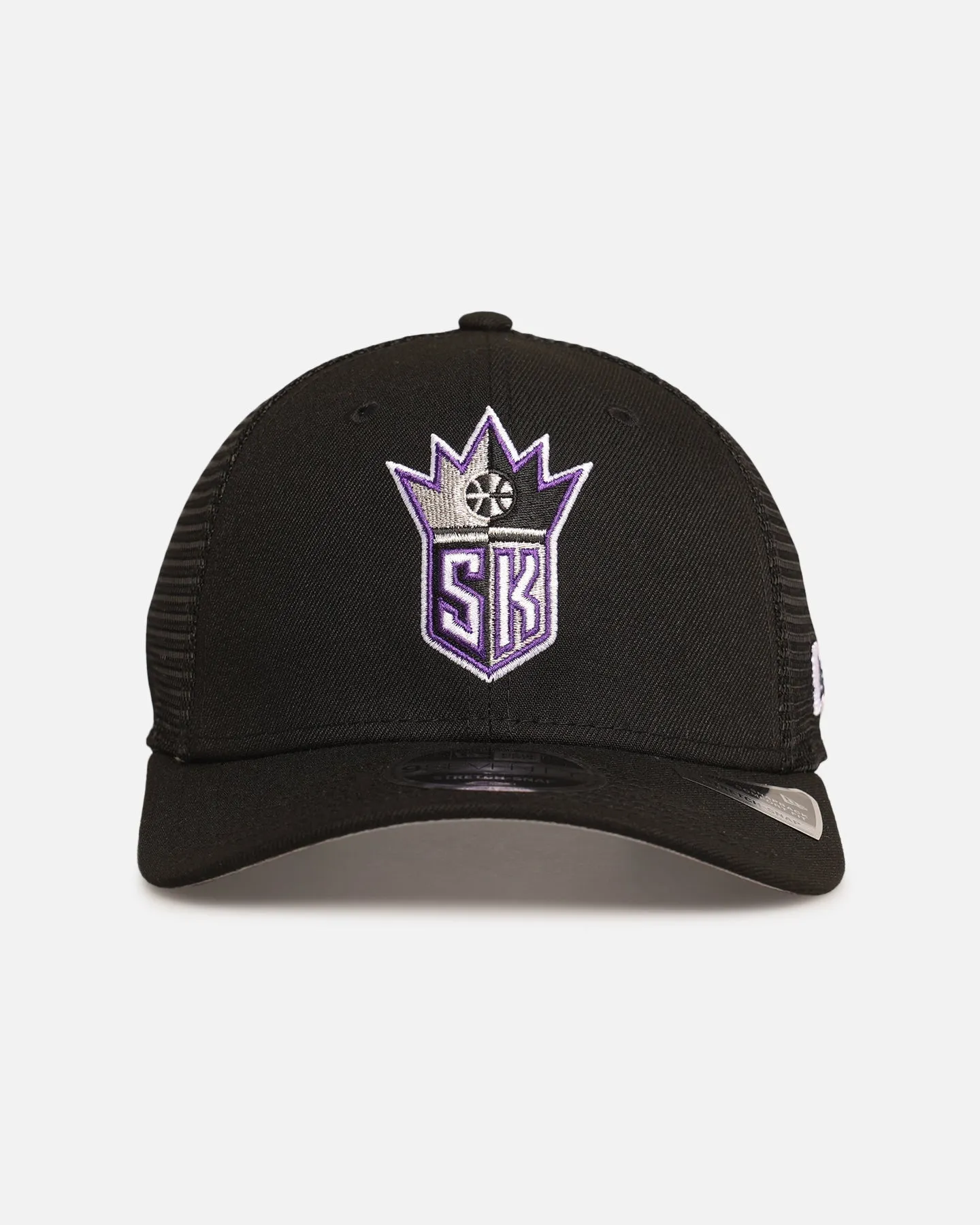 New Era Sacramento Kings 'HWC' 9SEVENTY Trucker Stretch Snapback Black sold by Culture Kings