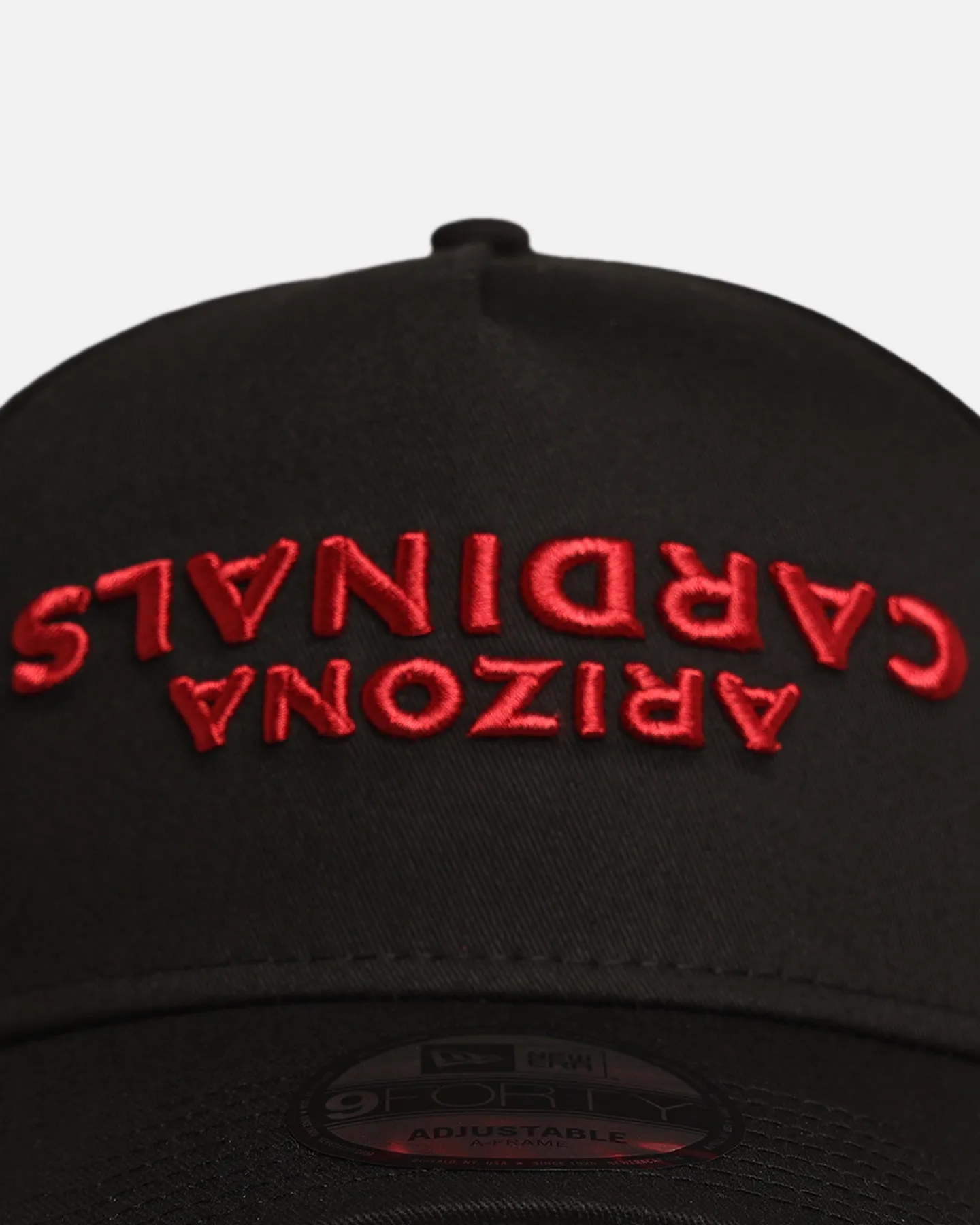New Era Arizona Cardinals 'Upside Down Logo' 9FORTY A-Frame Snapback Black sold by Culture Kings product image thumbnail 5