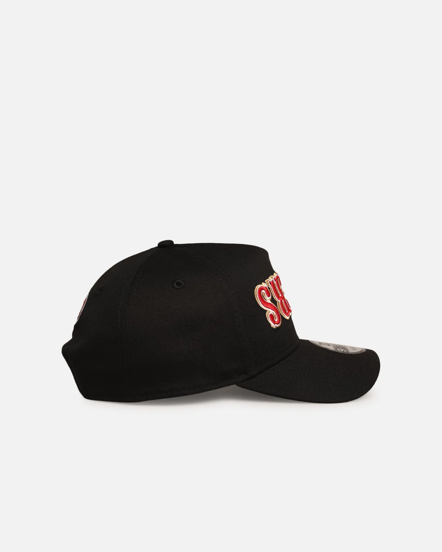 New Era San Francisco 49ers 'Upside Down Logo' 9FORTY A-Frame Snapback Black sold by Culture Kings product image thumbnail 3
