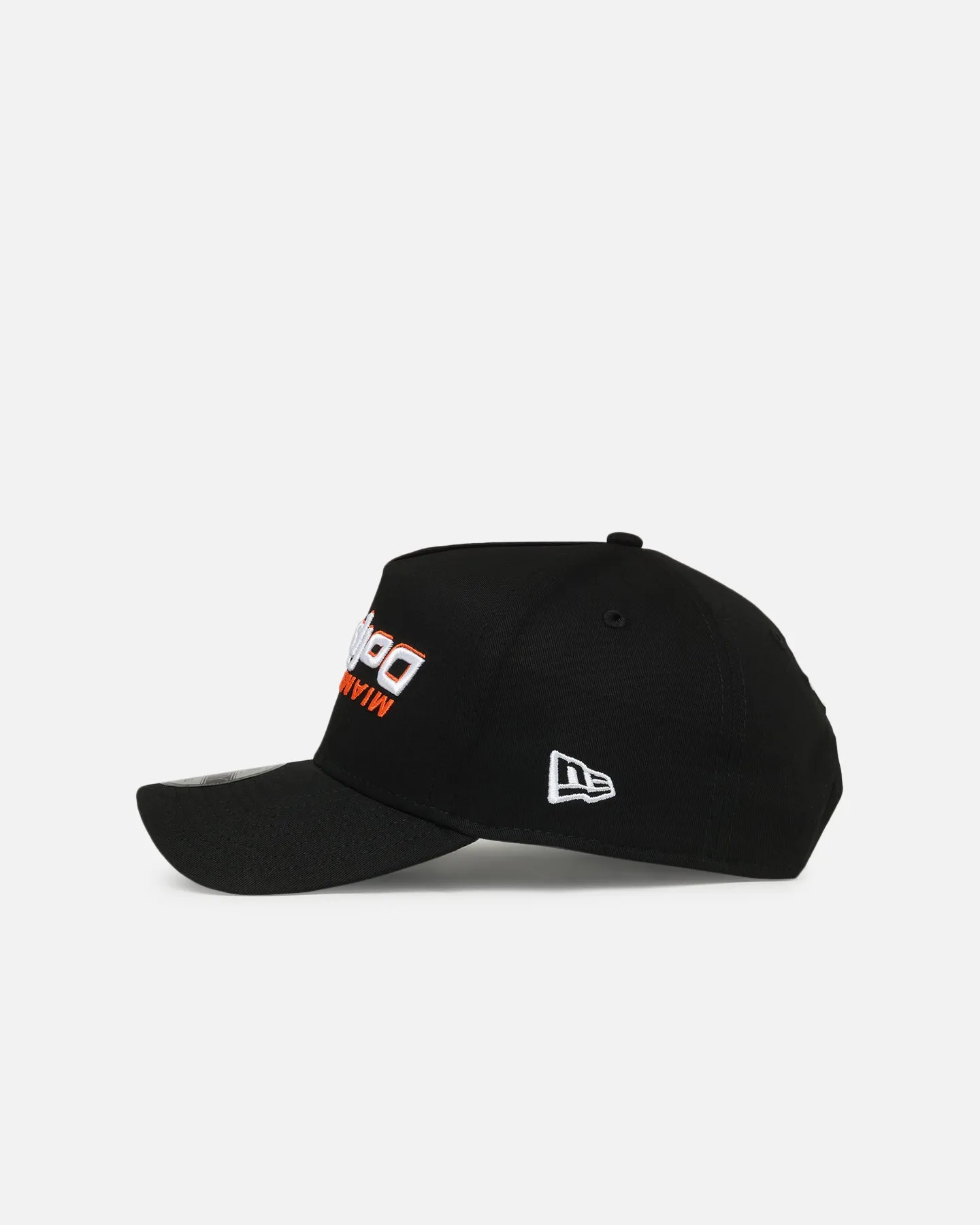 New Era Miami Dolphins 'Upside Down Logo' 9FORTY A-Frame Snapback Black sold by Culture Kings product image thumbnail 4