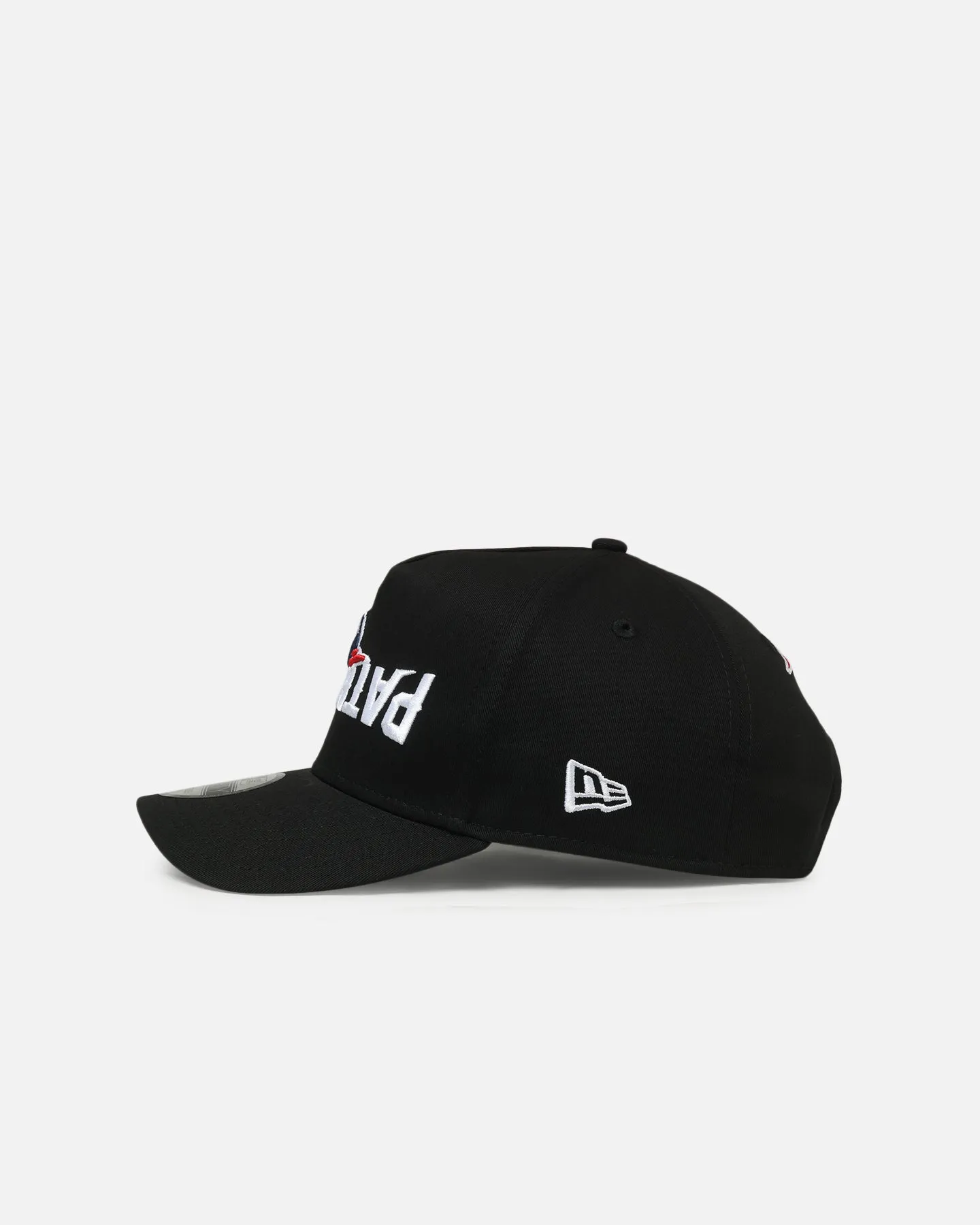 New Era New England Patriots 'Upside Down Logo' 9FORTY A-Frame Snapback Black sold by Culture Kings product image thumbnail 4