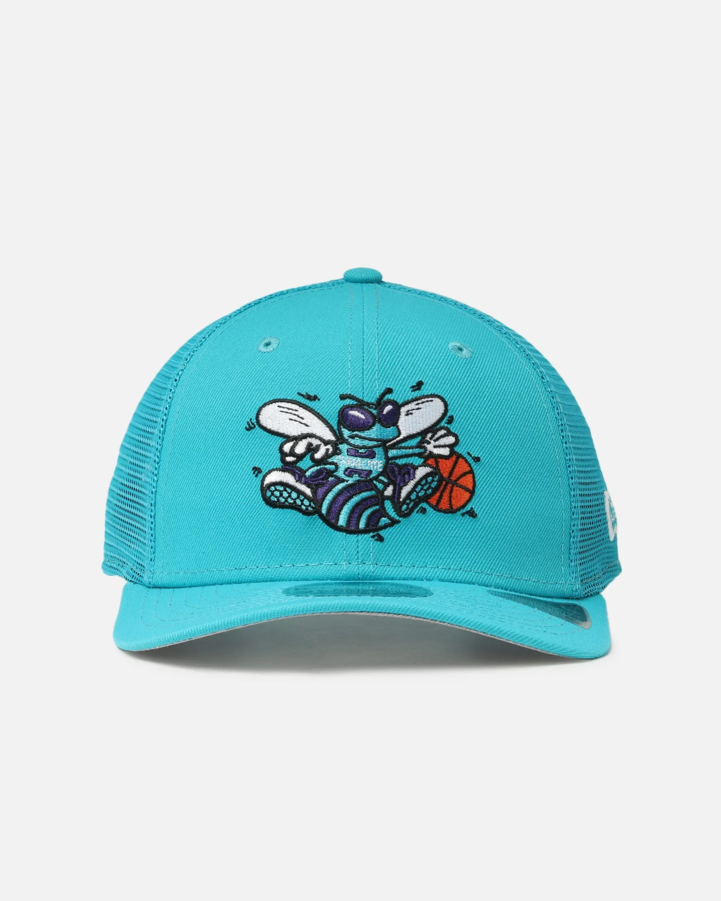 New Era Charlotte Hornets 'HWC' 9SEVENTY Trucker Stretch Snapback Turquoise sold by Culture Kings