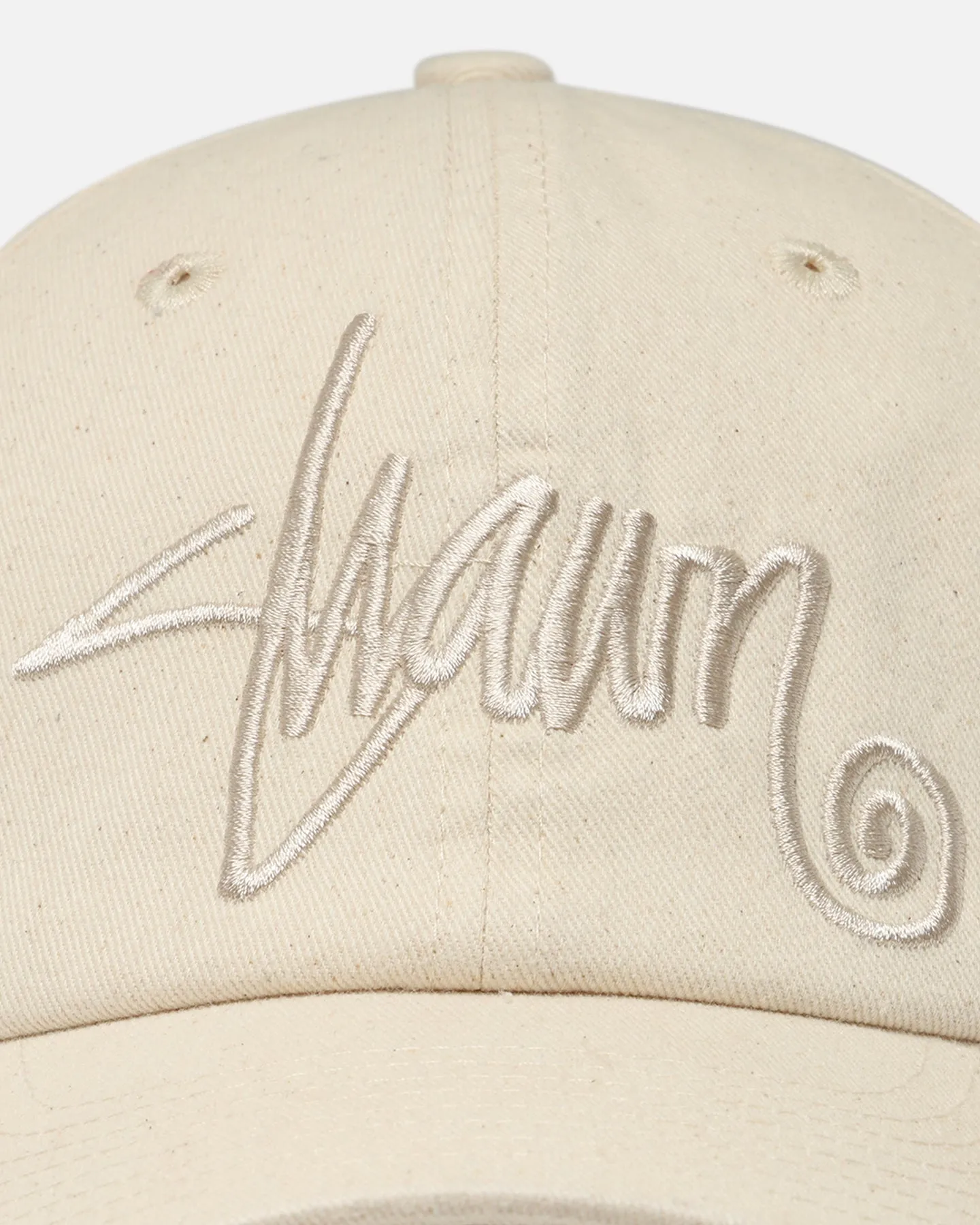 S Double Shawn Script Strapback Unbleached sold by Culture Kings product image thumbnail 5