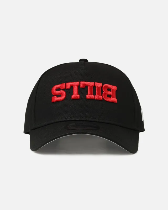 New Era Buffalo Bills 'Upside Down Logo' 9FORTY A-Frame Snapback Black sold by Culture Kings