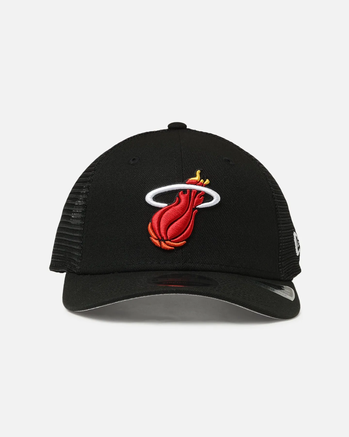 New Era Miami Heat 'HWC' 9SEVENTY Trucker Stretch Snapback Black sold by Culture Kings