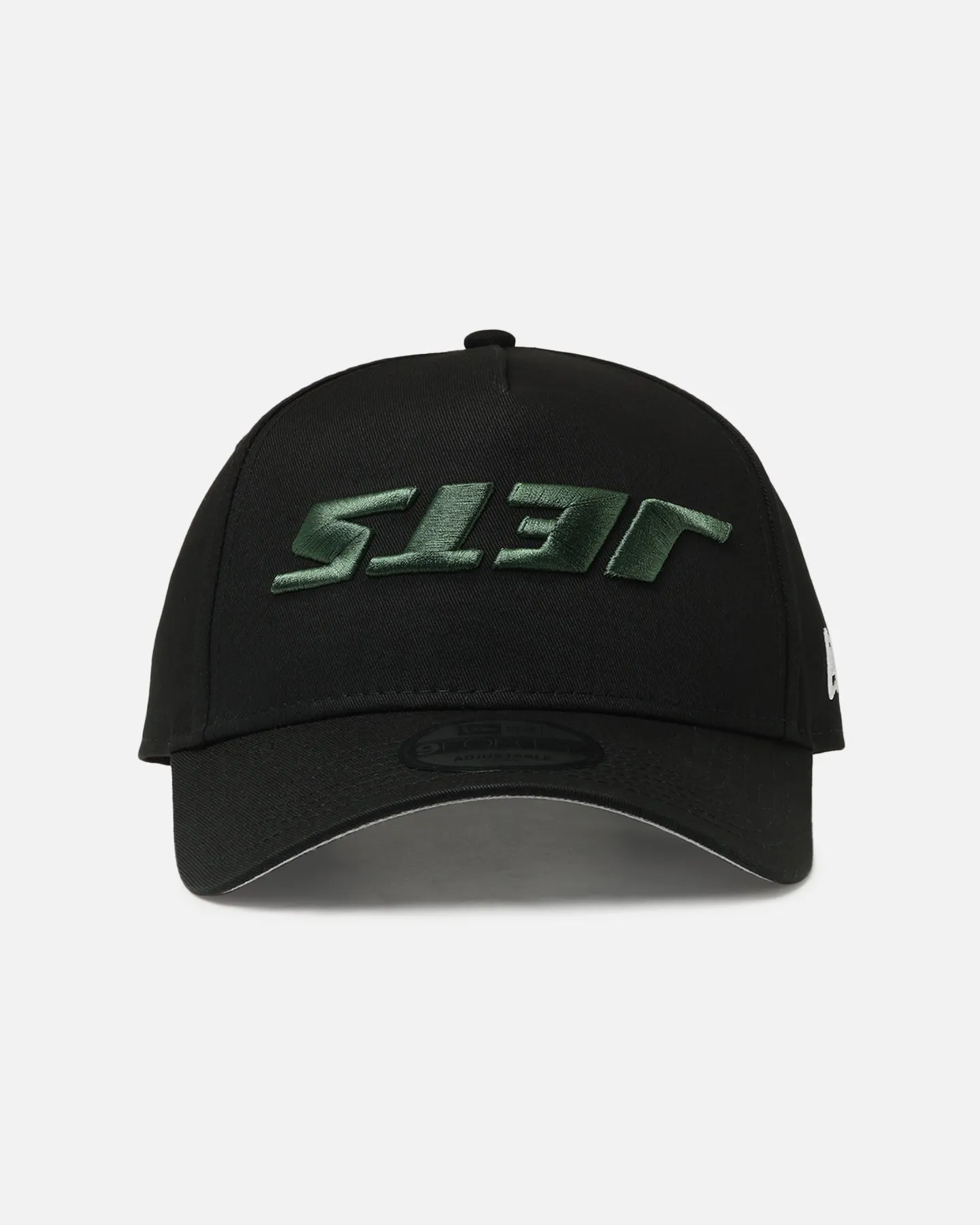 New Era New York Jets 'Upside Down Logo' 9FORTY A-Frame Snapback Black sold by Culture Kings