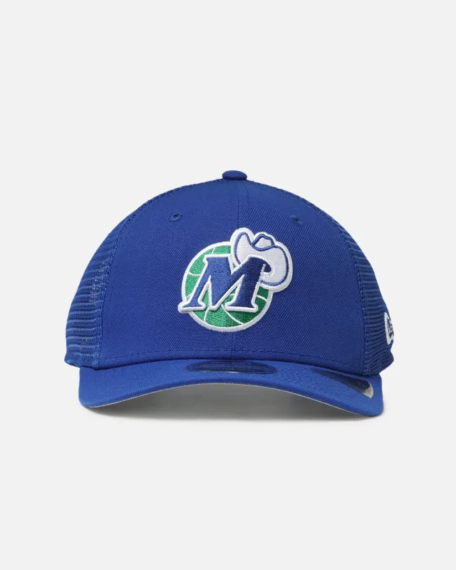 New Era Dallas Mavericks 'HWC' 9SEVENTY Trucker Stretch Snapback Medium Blue sold by Culture Kings