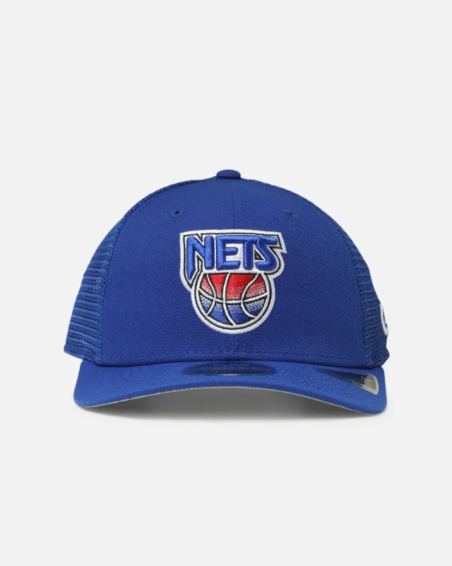 New Era Brooklyn Nets 'HWC' 9SEVENTY Trucker Stretch Snapback Medium Blue sold by Culture Kings