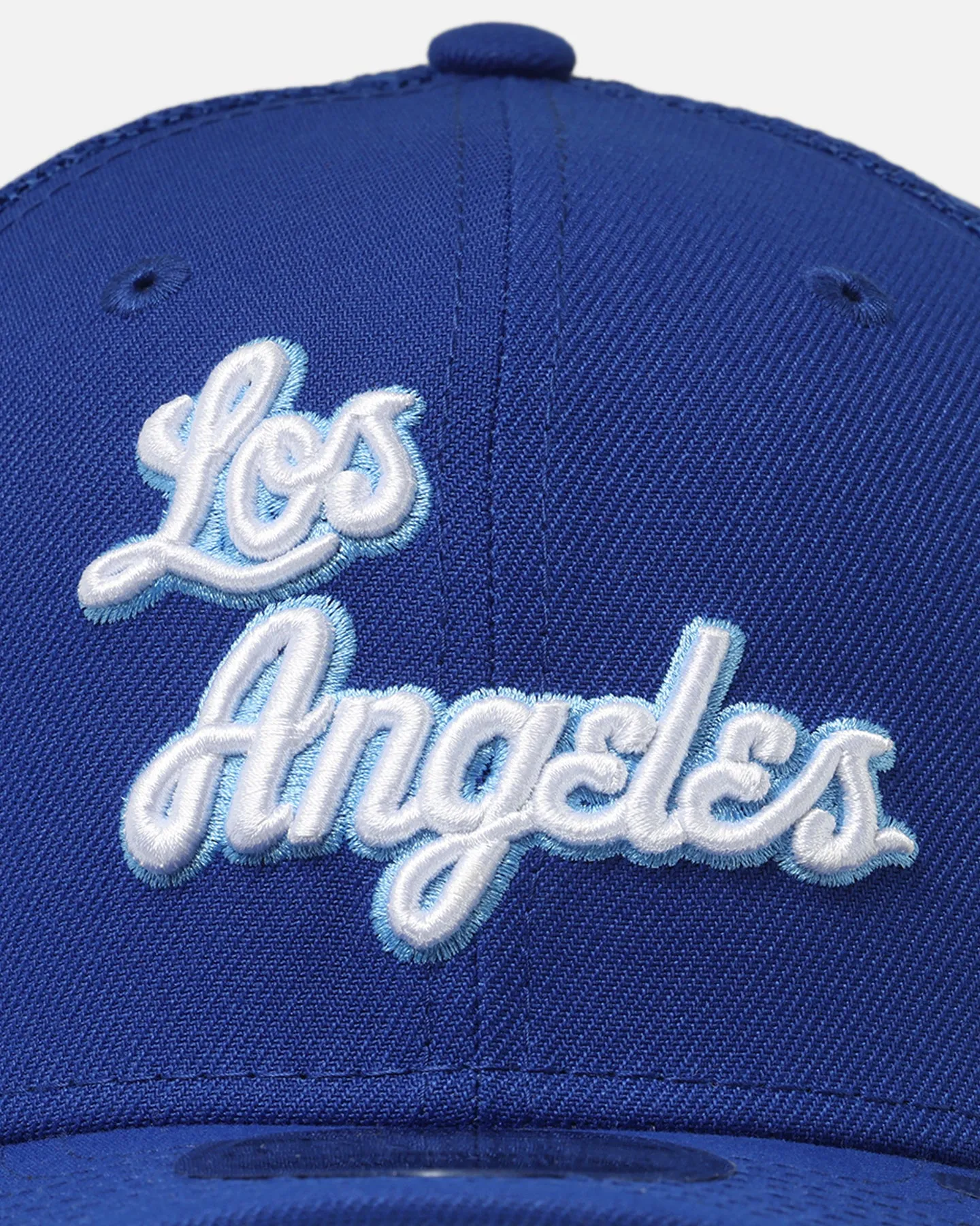 New Era Los Angeles Lakers 'HWC' 9SEVENTY Trucker Stretch Snapback Medium Blue sold by Culture Kings product image thumbnail 5