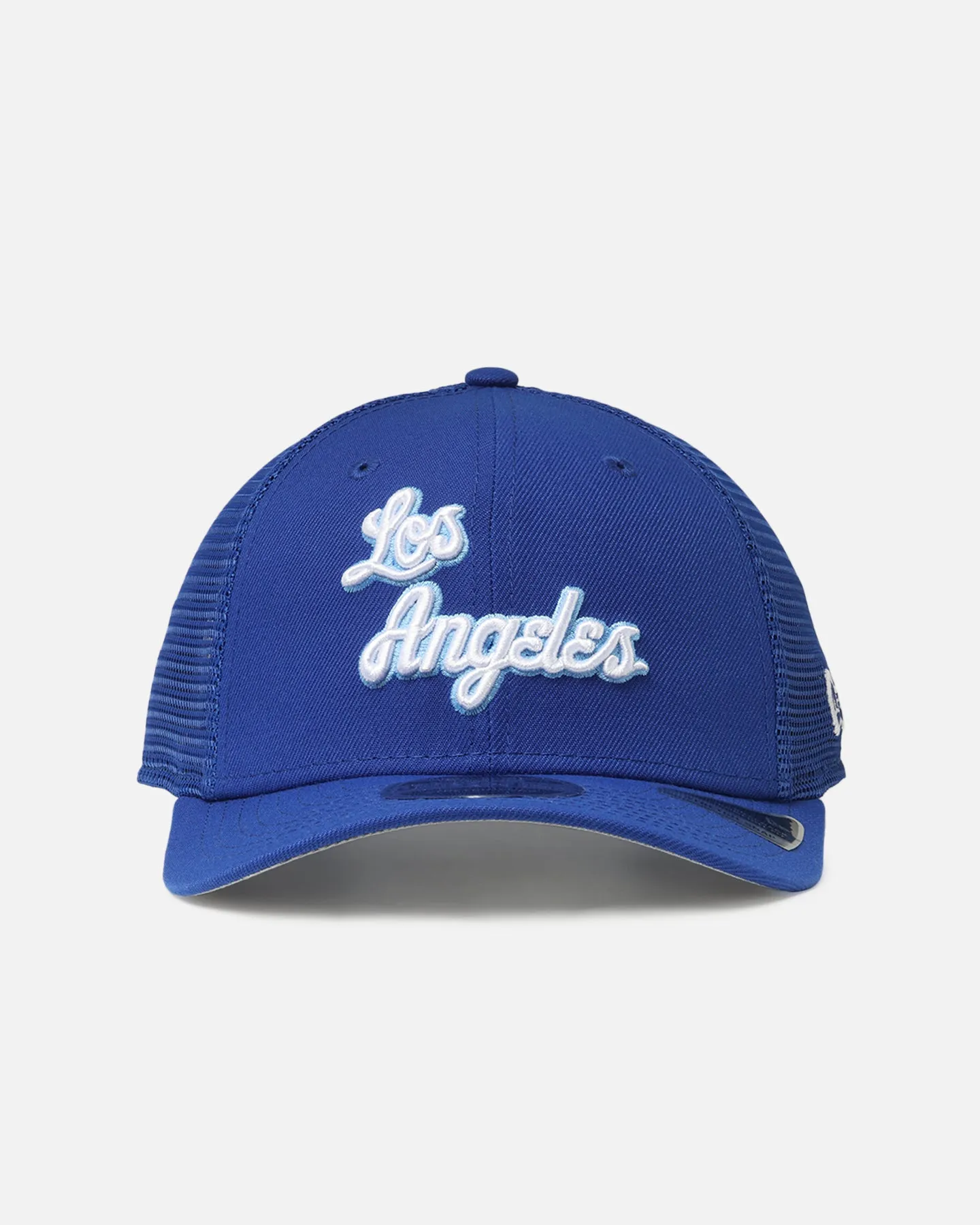 New Era Los Angeles Lakers 'HWC' 9SEVENTY Trucker Stretch Snapback Medium Blue sold by Culture Kings