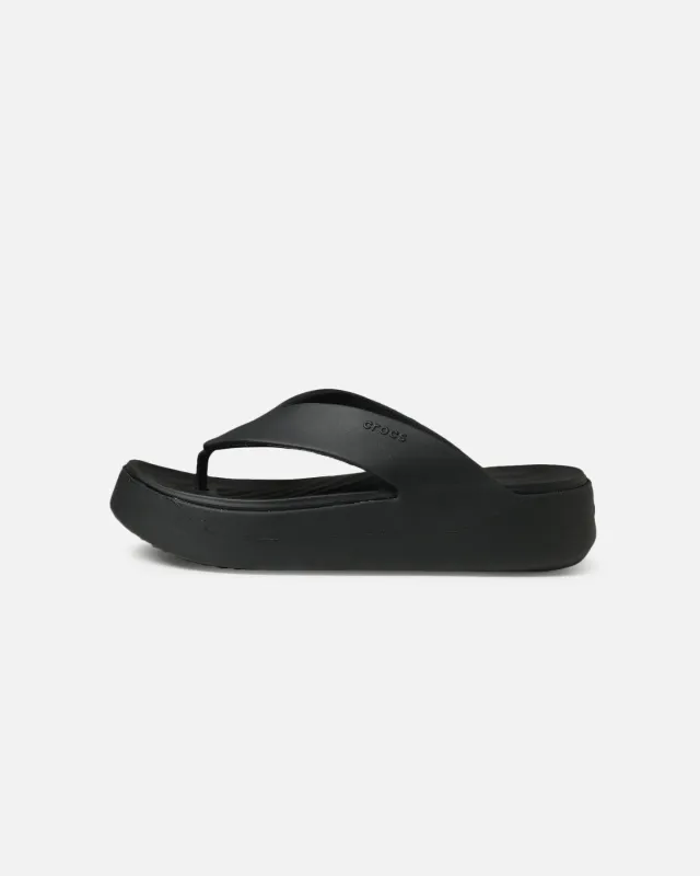 Crocs Women's Getaway Platform Flip Black sold by Culture Kings
