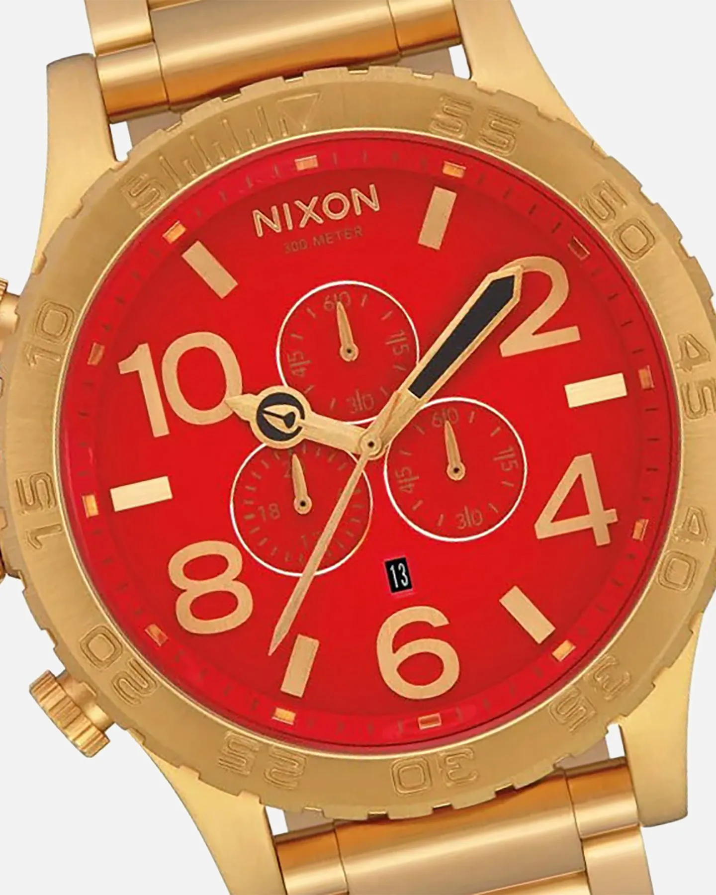 Nixon 51-30 Chrono Gold/Red sold by Culture Kings product image thumbnail 2