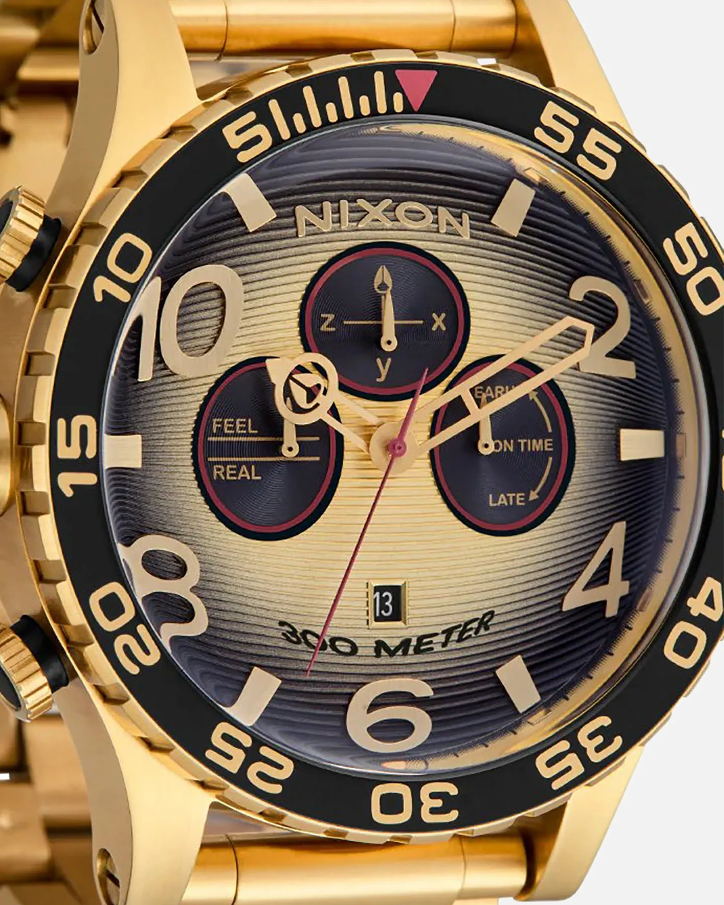 Nixon 51-30 Chrono Gold/Black sold by Culture Kings product image thumbnail 2