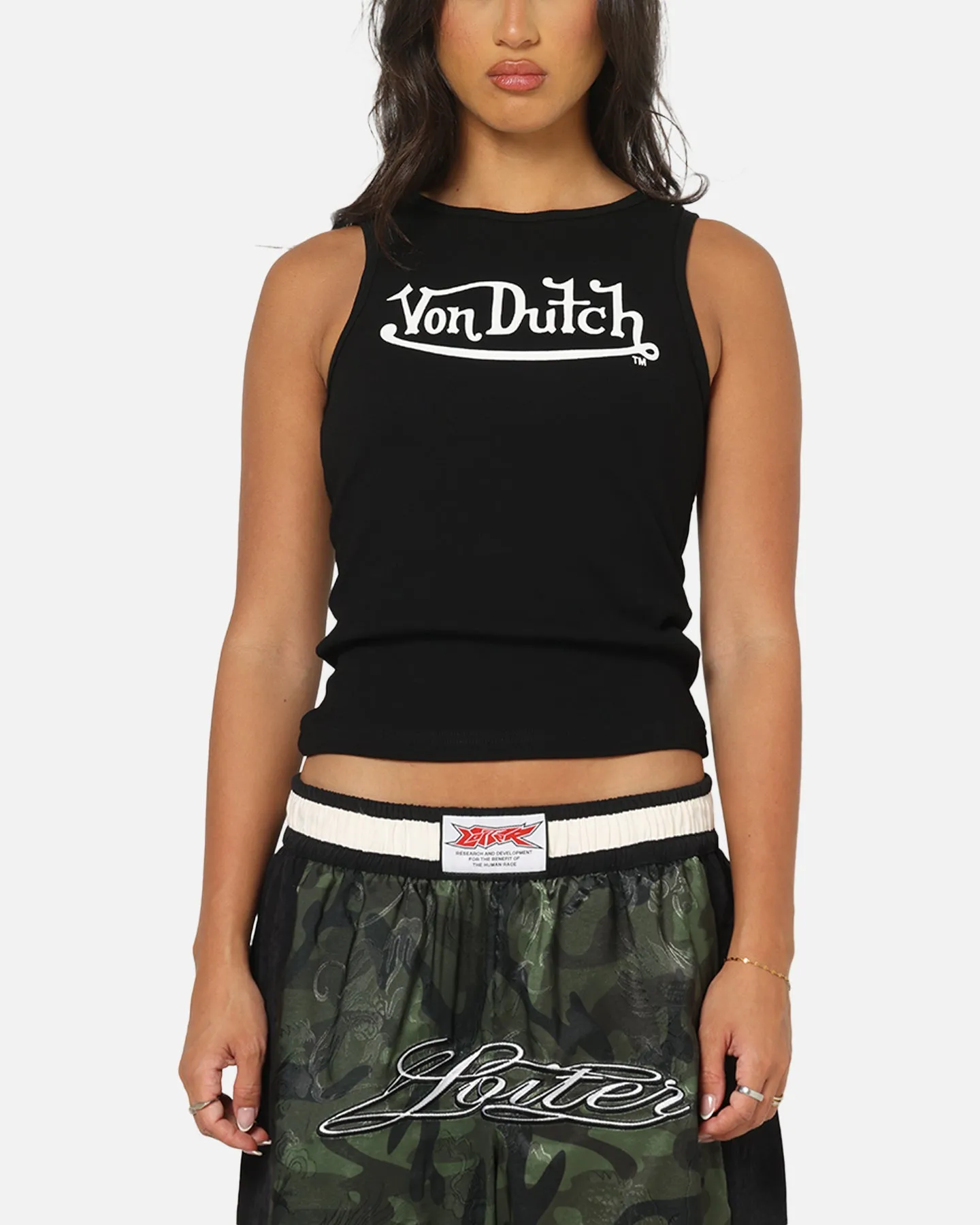 Von Dutch Women's Tank Top Black sold by Culture Kings