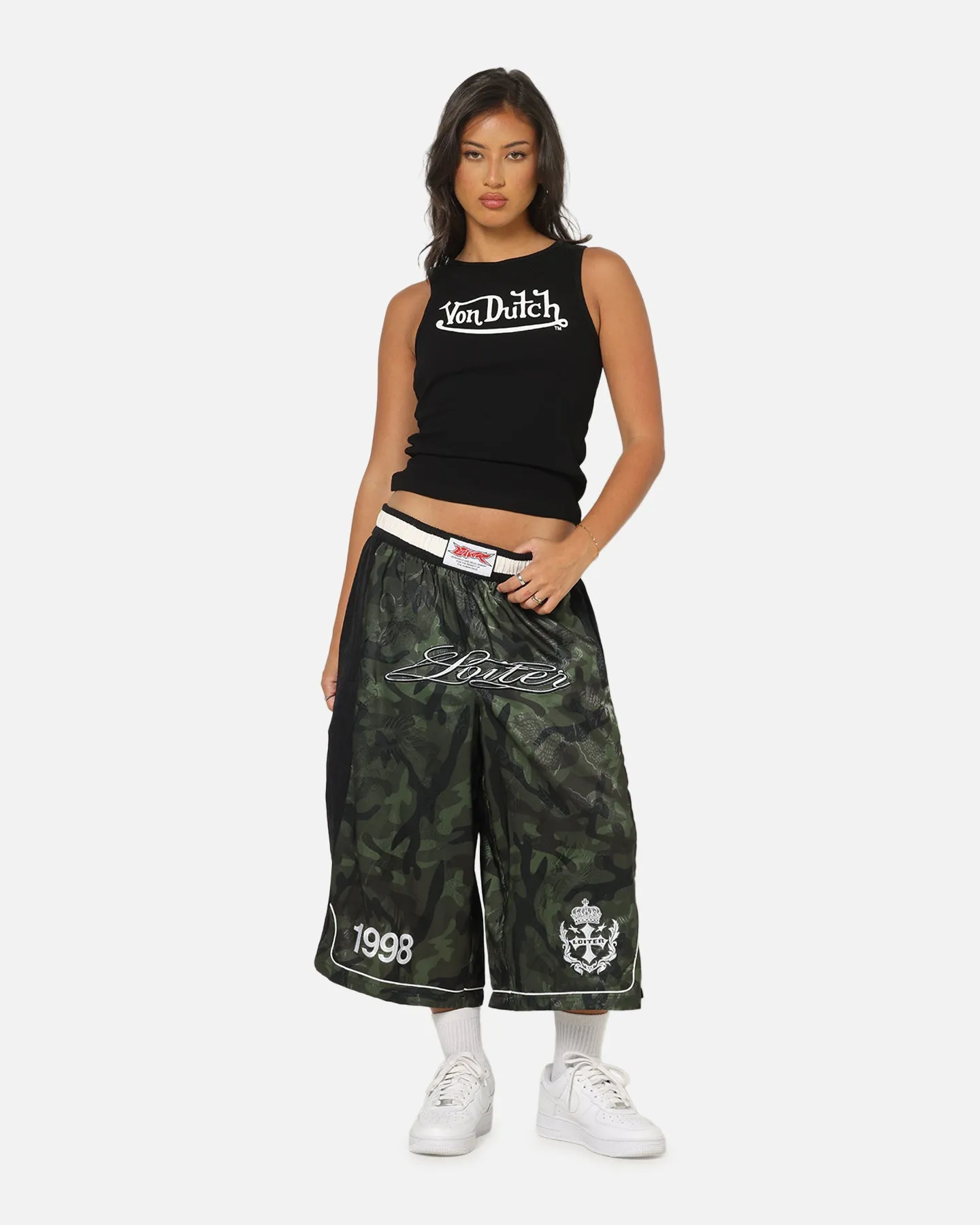 Von Dutch Women's Tank Top Black sold by Culture Kings product image thumbnail 2