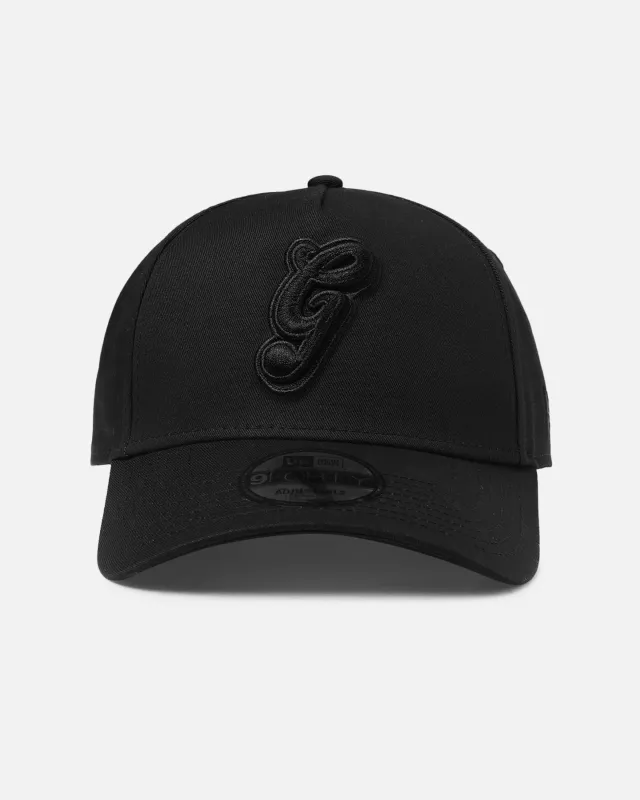 New Era Memphis Grizzlies 'NBA Black On Black' 9FORTY A-Frame Snapback Black made by New Era