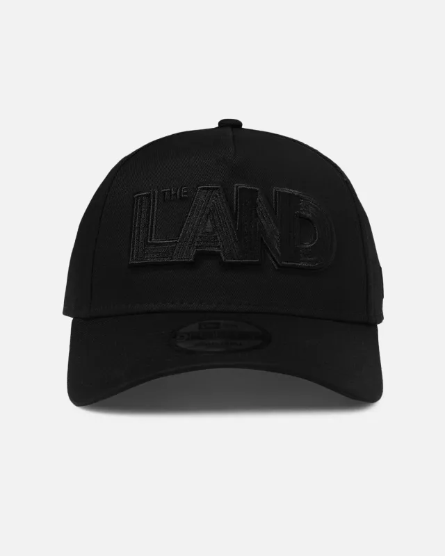 New Era Cleveland Cavaliers 'NBA Black On Black' 9FORTY A-Frame Snapback Black made by New Era