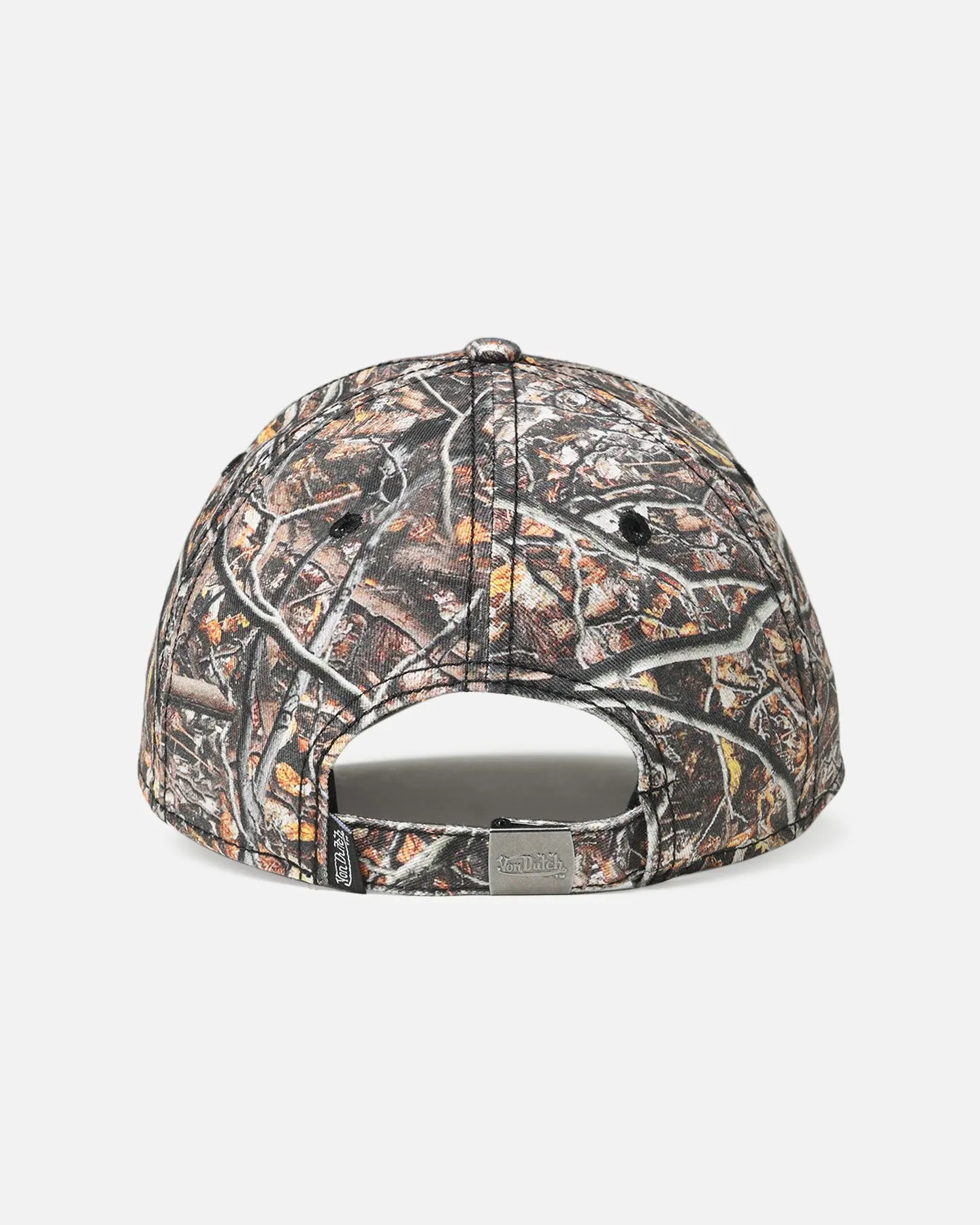 Von Dutch Woodcamo Dad Strapback Cap Camo/Orange sold by Culture Kings product image thumbnail 2