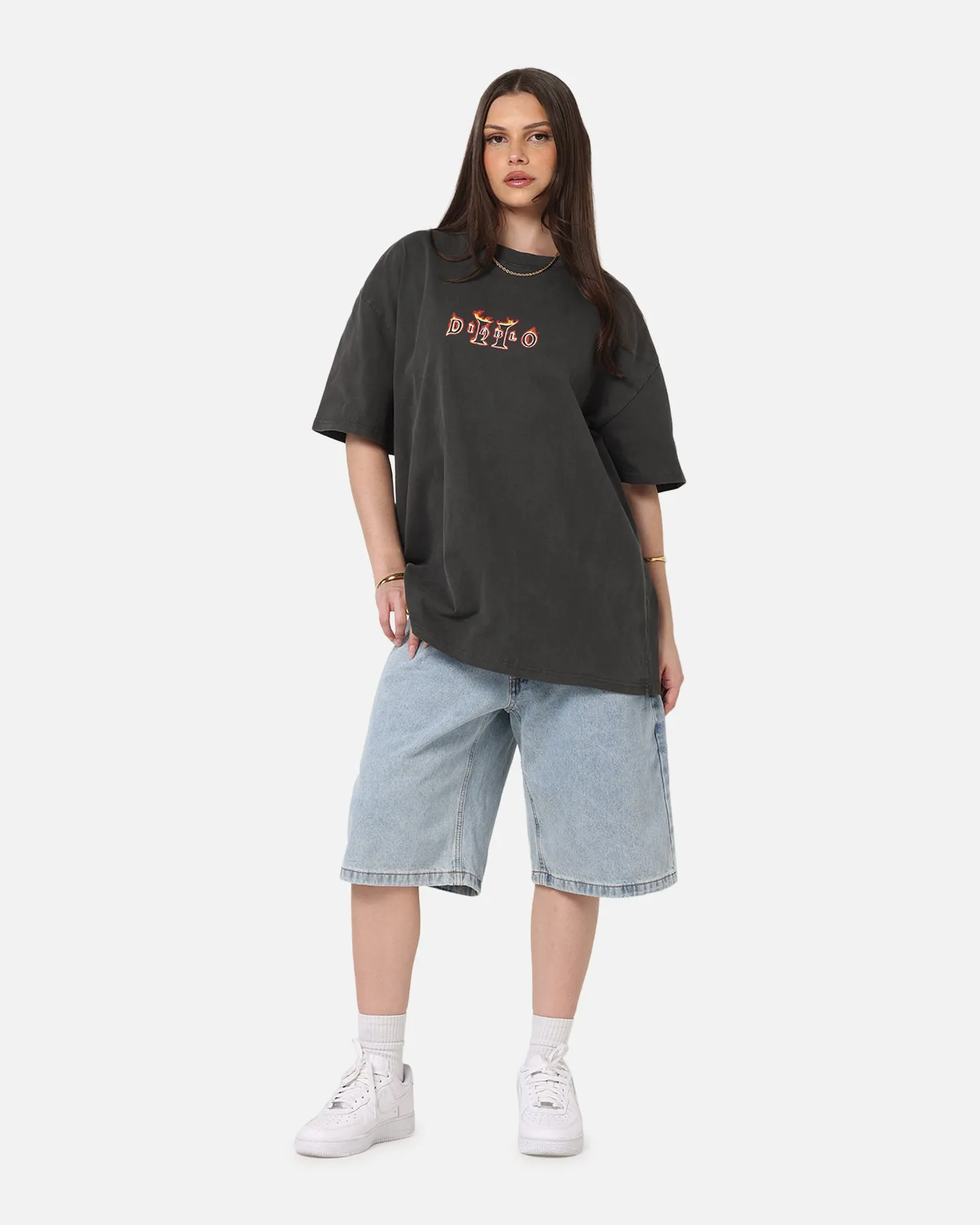 73Studio X Diablo Halloween Summer 2000 Vintage T-Shirt Black Wash sold by Culture Kings product image thumbnail 4