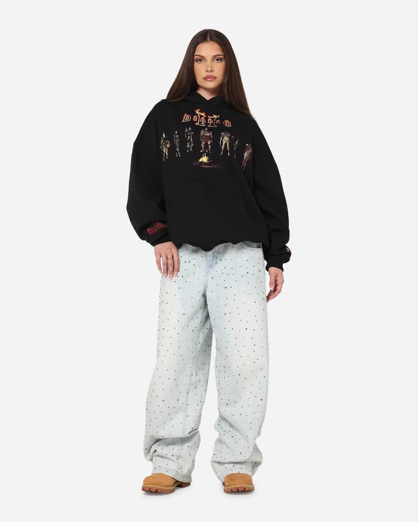 73Studio X Diablo Halloween Expansion Premium Hoodie Black sold by Culture Kings product image thumbnail 3